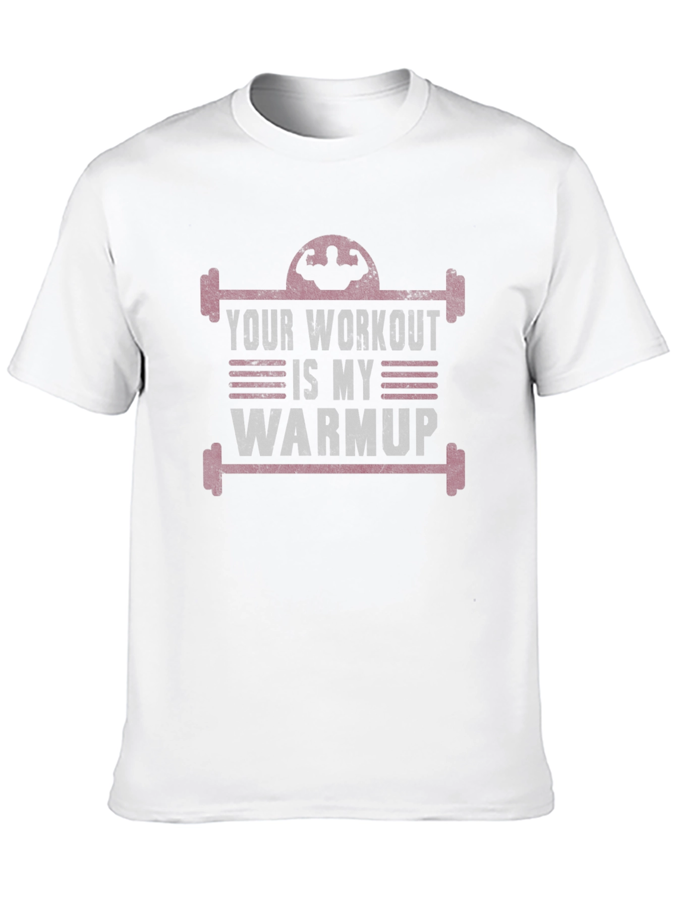 Workout Warmup Graphic T-Shirt - Gym Motivation