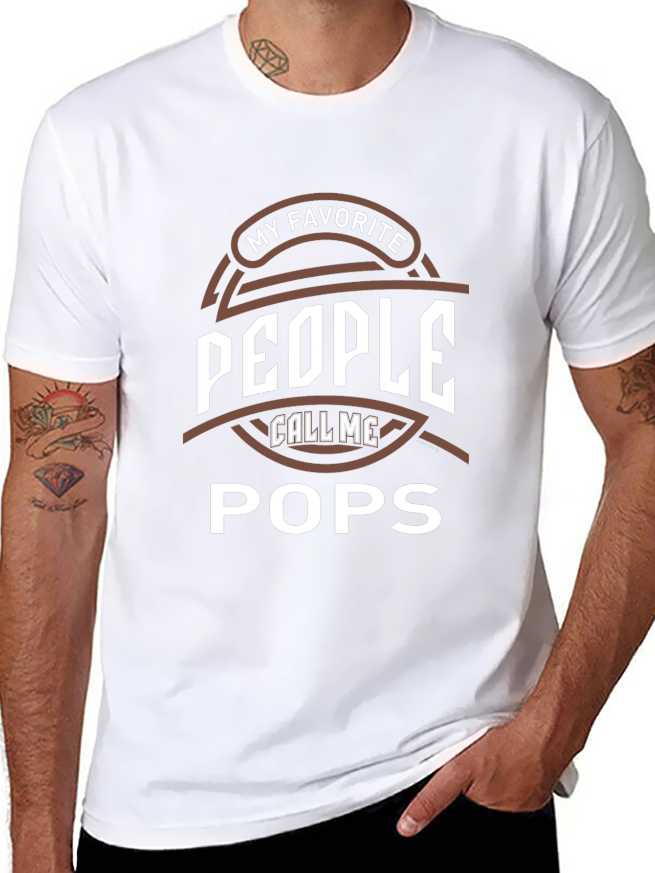 My Favorite People Call Me Pops T-Shirt