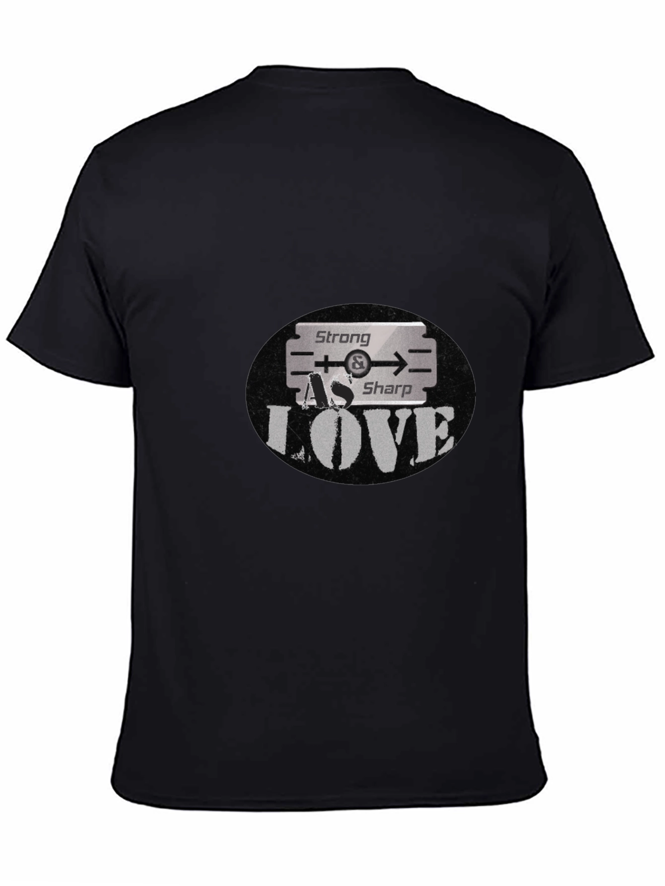 Strong As Sharp Love Graphic T-Shirt