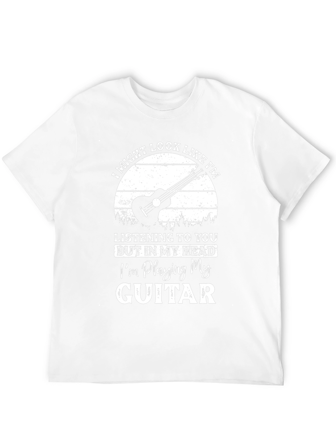 Guitar Player T-Shirt: Im Playing My Guitar
