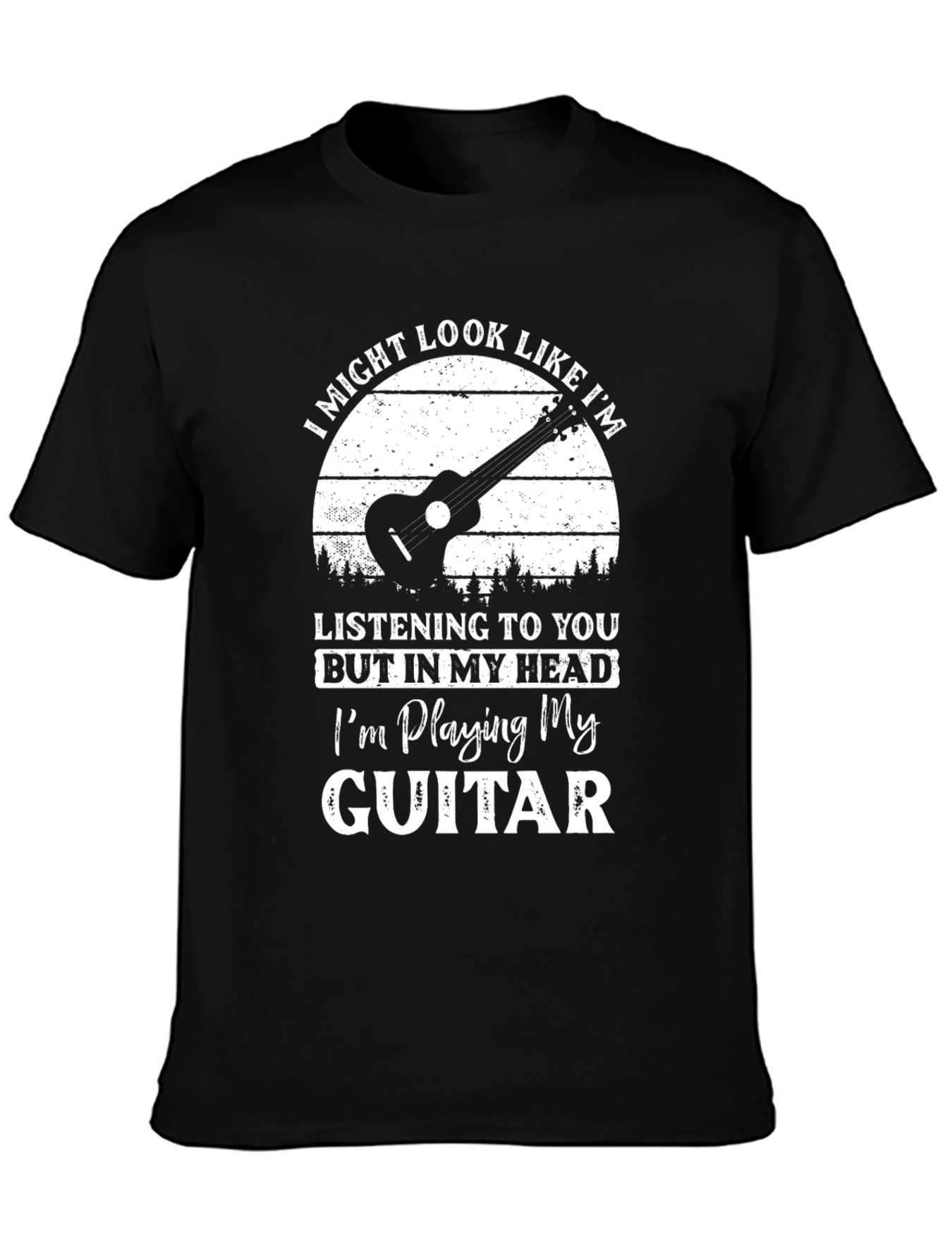 Guitar Player T-Shirt: Im Playing My Guitar