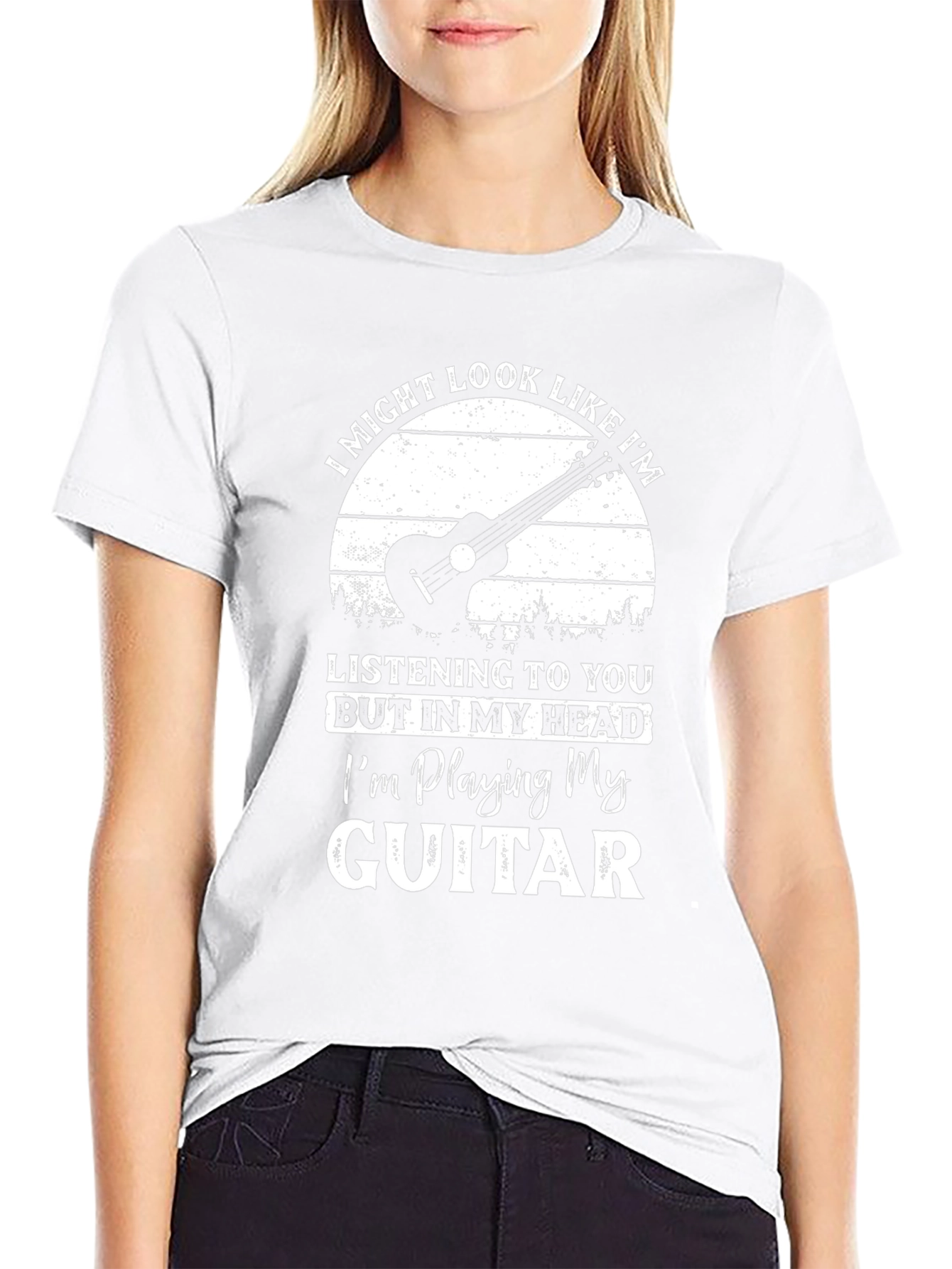 Guitar Player T-Shirt: Im Playing My Guitar