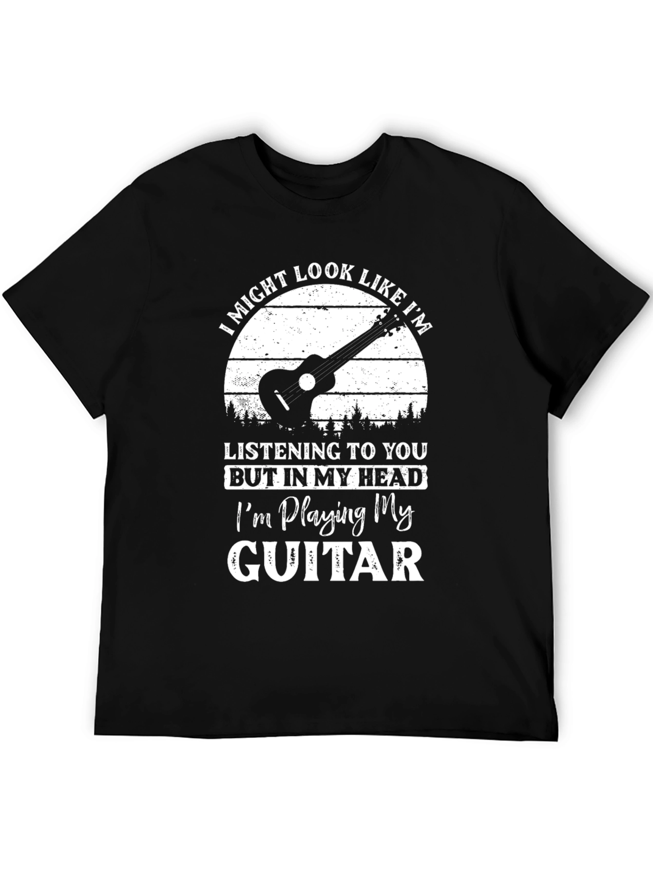 Guitar Player T-Shirt: Im Playing My Guitar