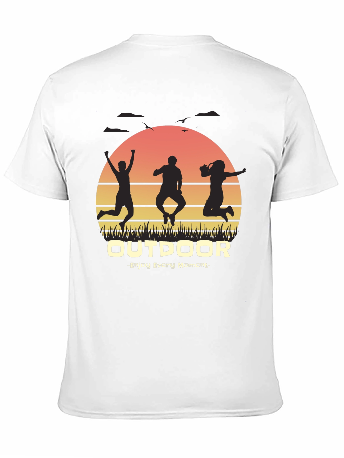Outdoor Adventure Graphic Tee - Enjoy Every Moment