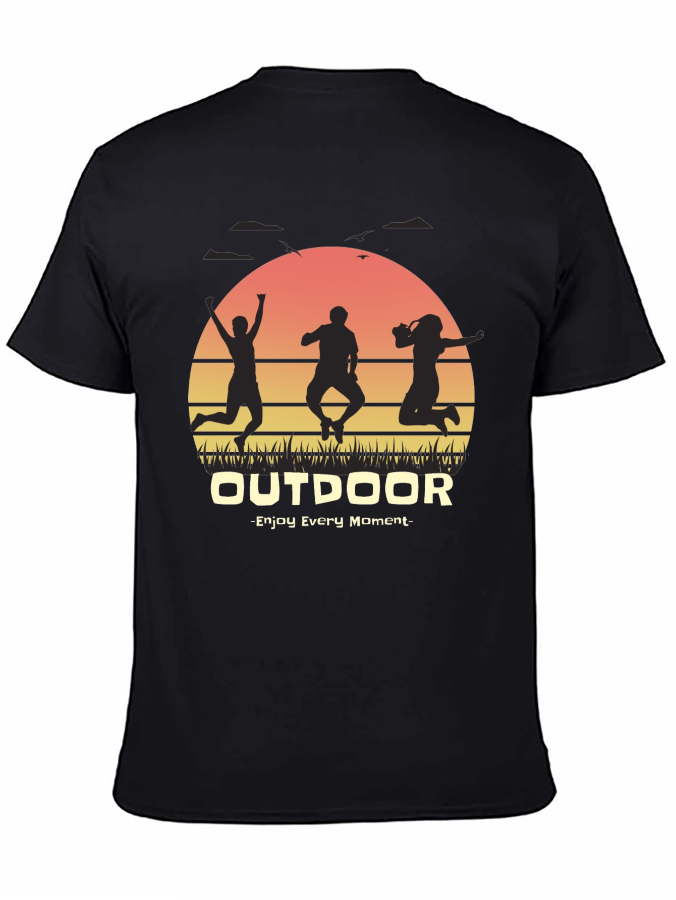 Outdoor Adventure Graphic Tee - Enjoy Every Moment