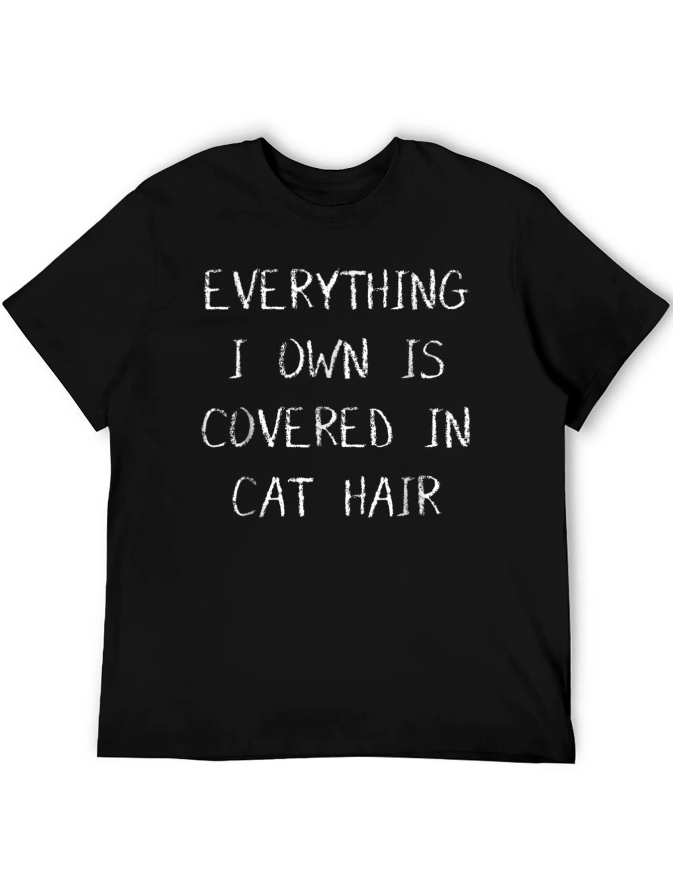 Cat Hair T-Shirt - Funny Novelty Graphic Tee