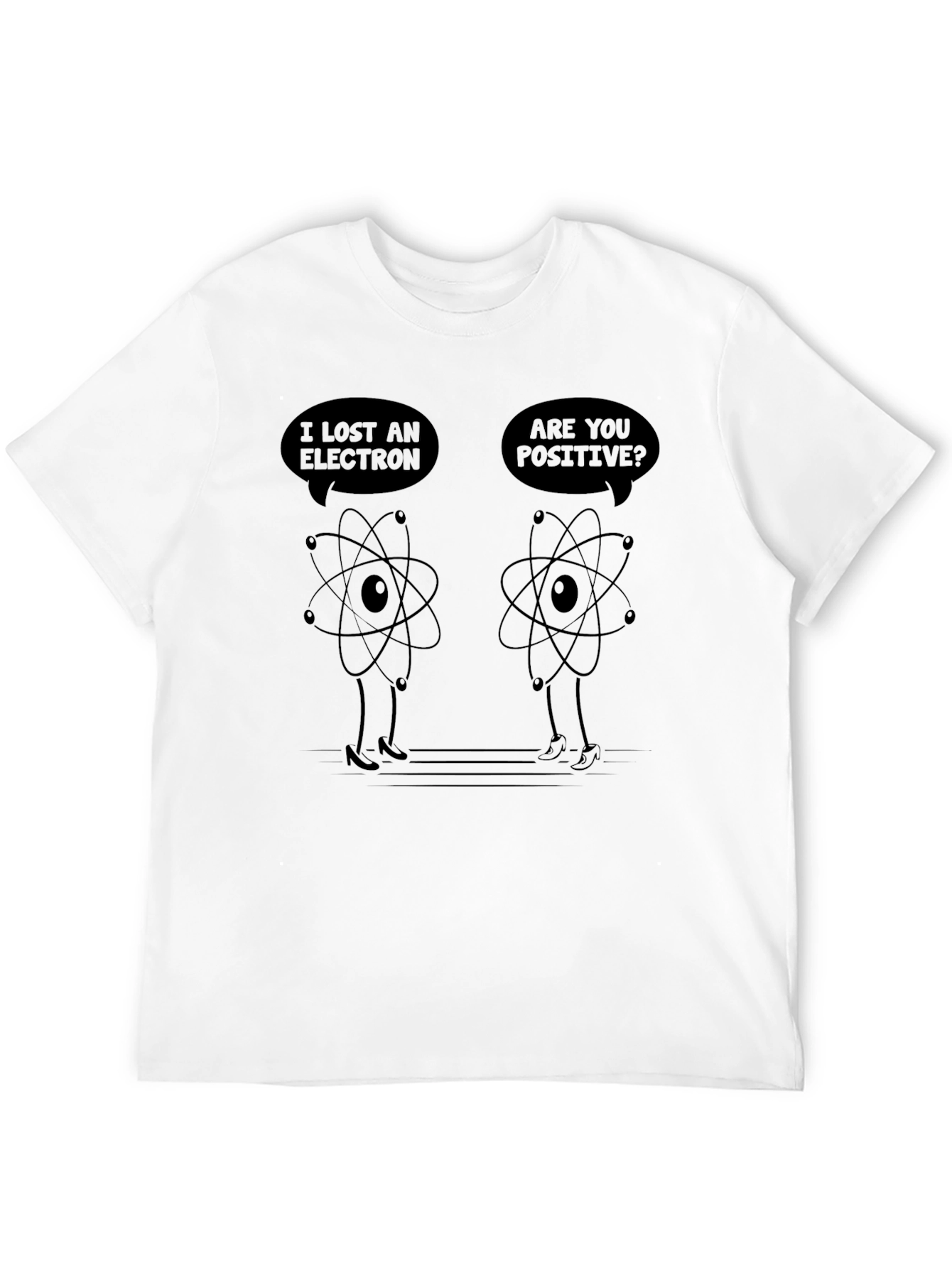 Lost Electron Chemistry Humor T-Shirt