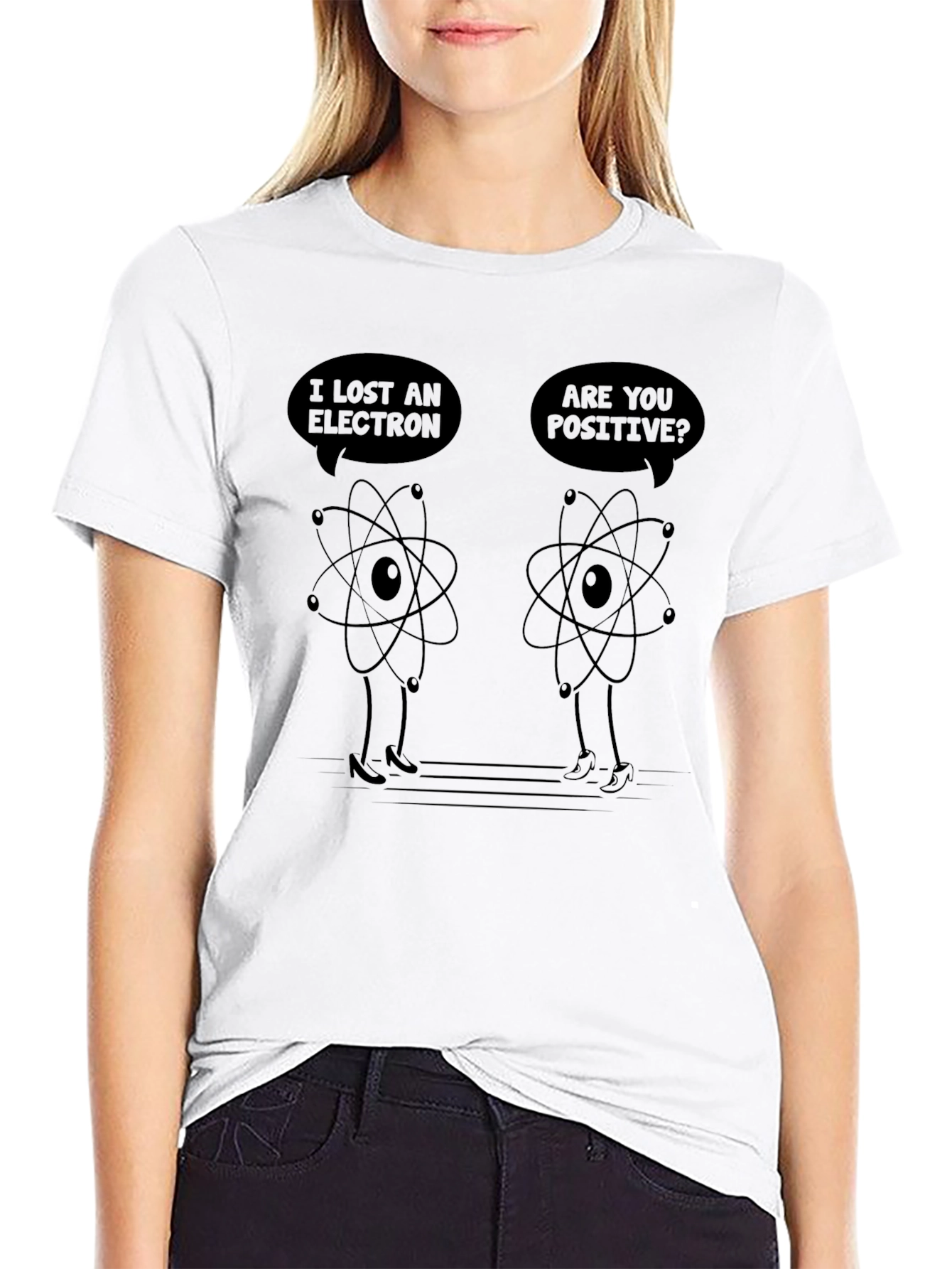 Lost Electron Chemistry Humor T-Shirt