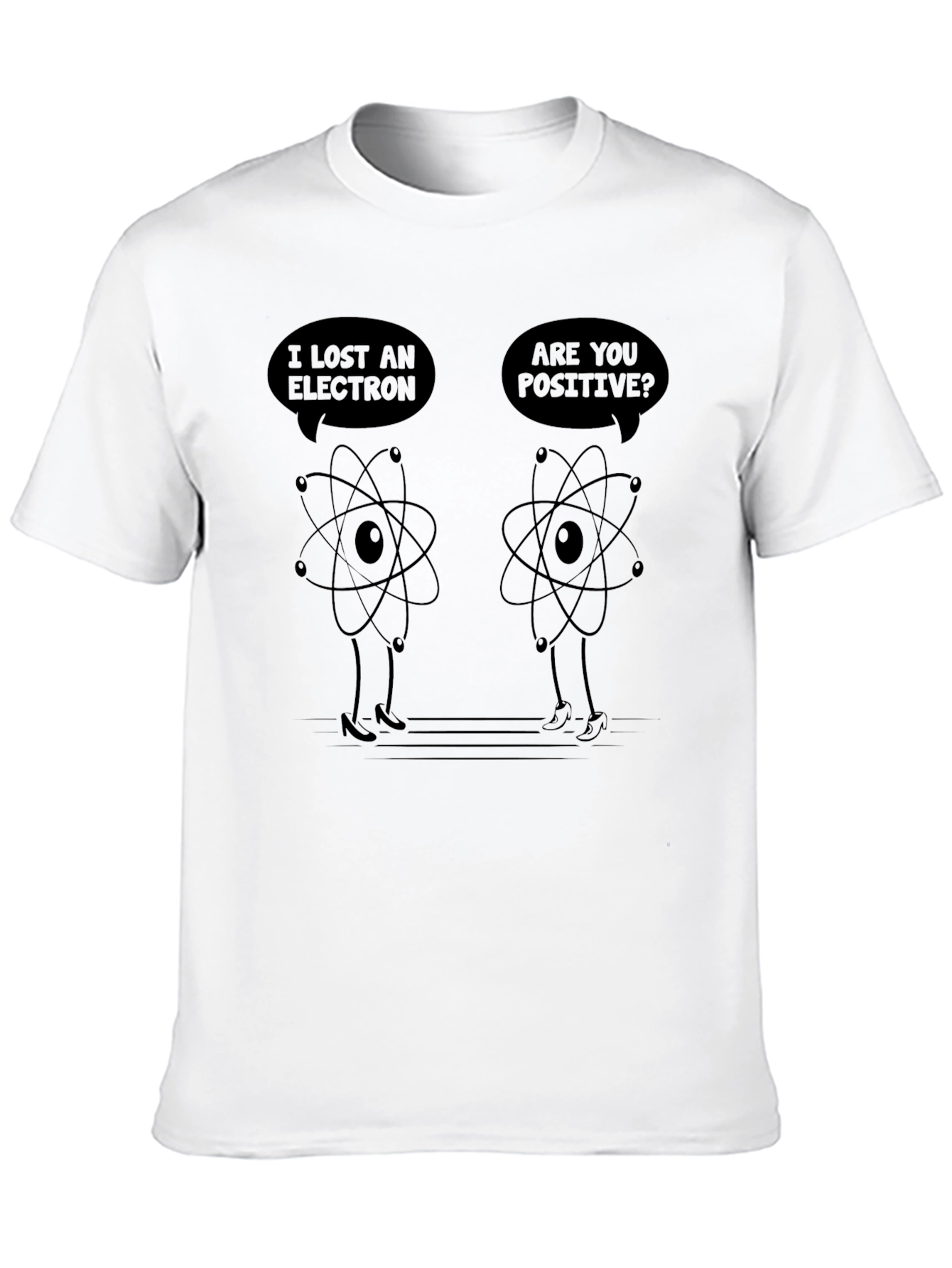 Lost Electron Chemistry Humor T-Shirt