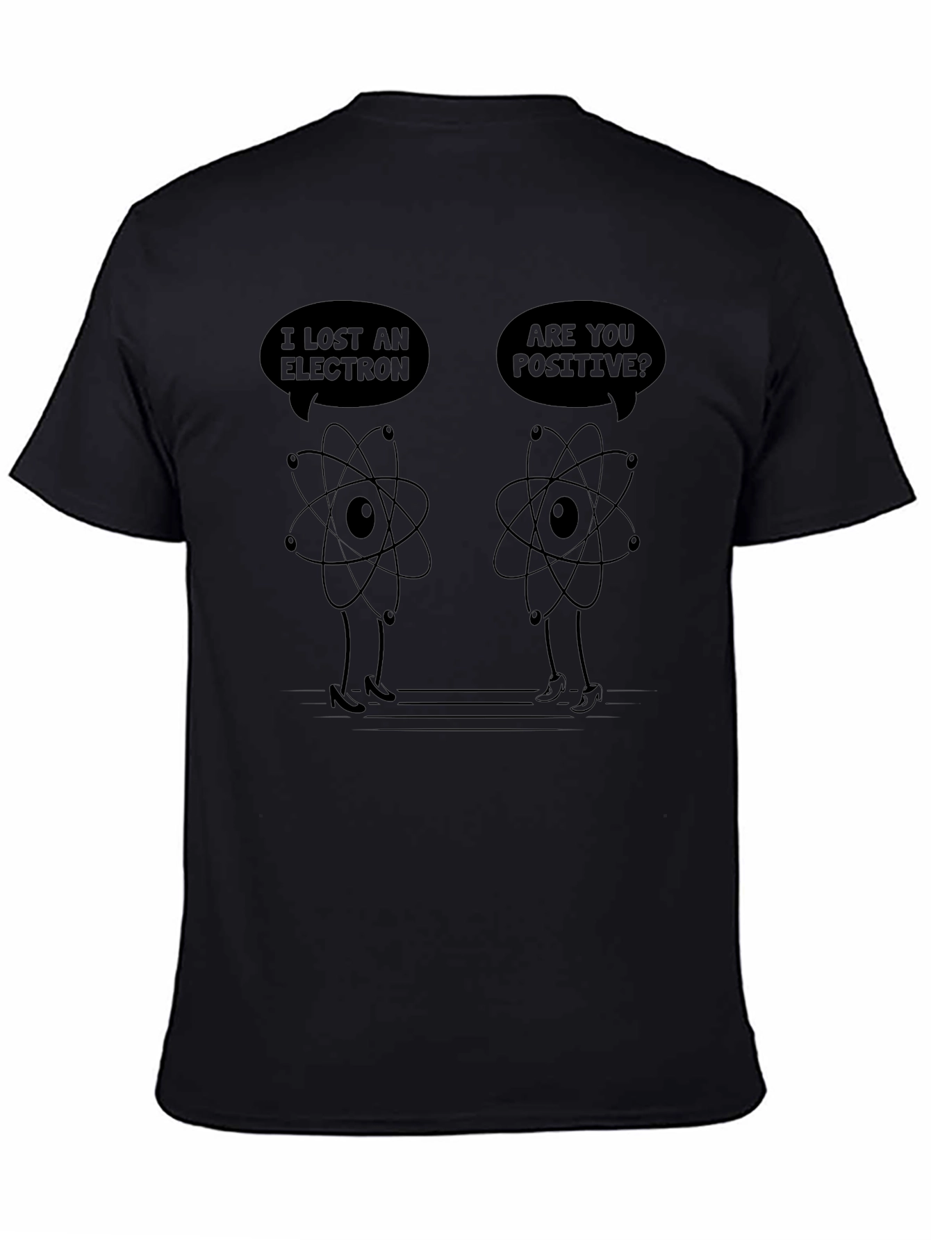 Lost Electron Chemistry Humor T-Shirt