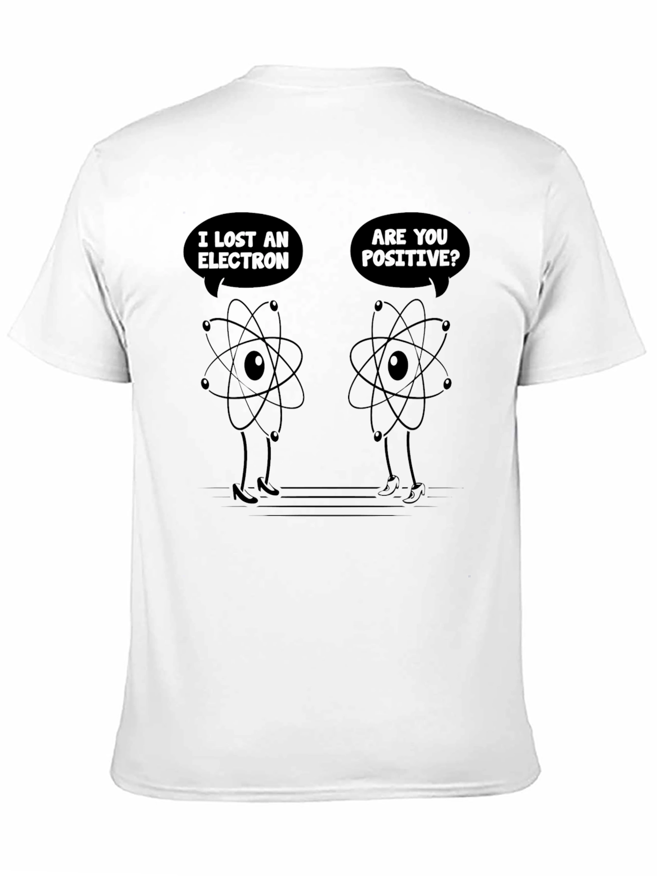 Lost Electron Chemistry Humor T-Shirt