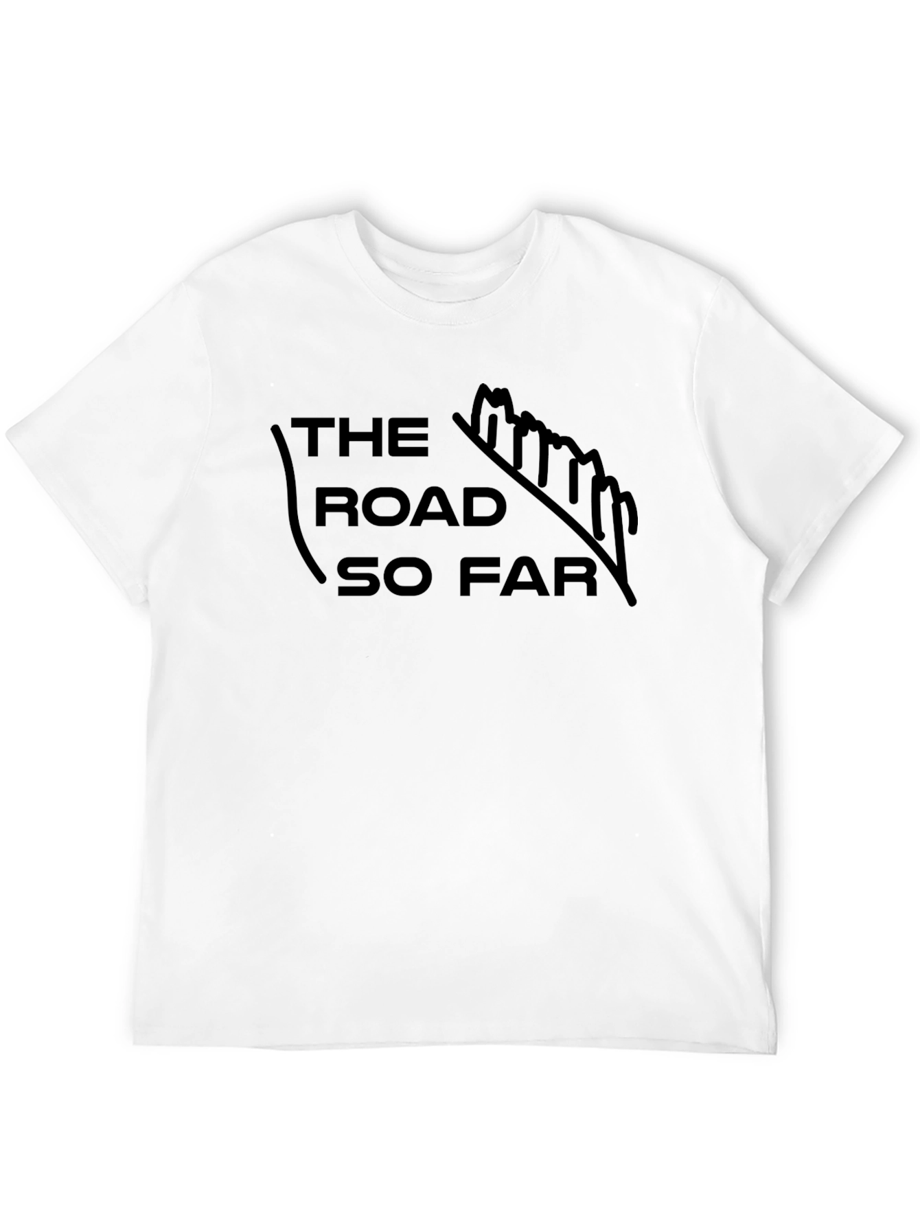 The Road So Far Black T-Shirt