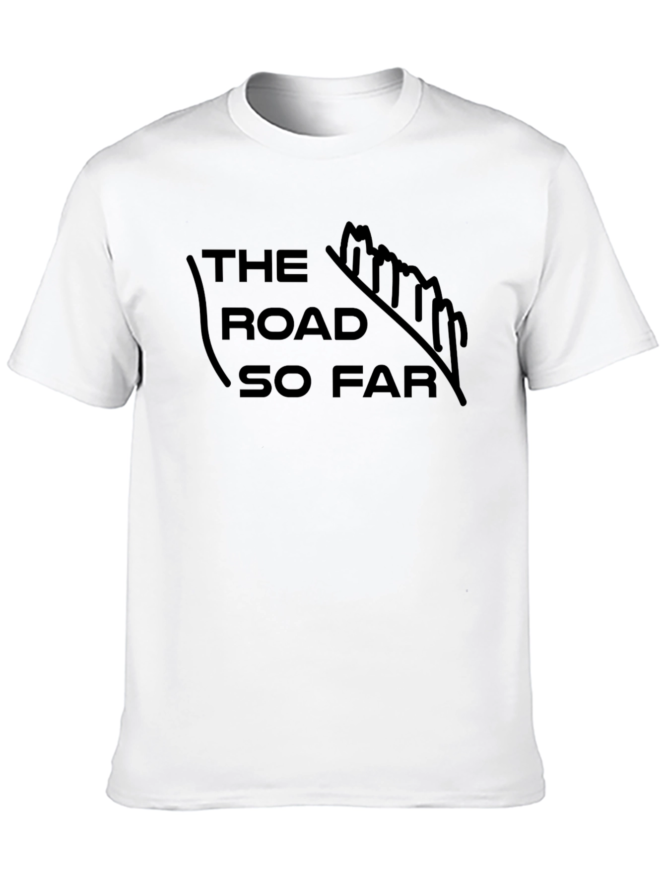 The Road So Far Black T-Shirt