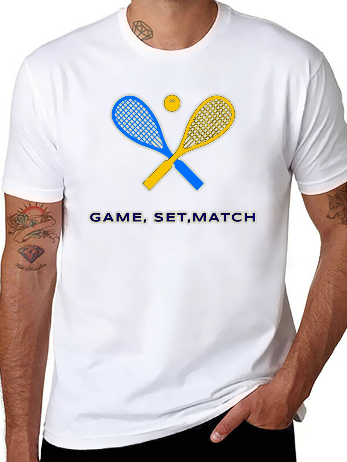 Game Set Match Graphic T-Shirt