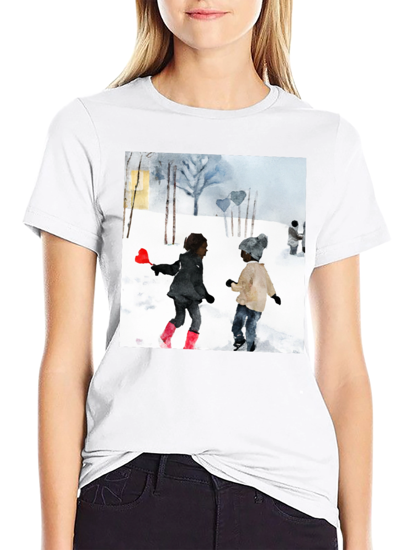 Winter Scene Graphic Tee
