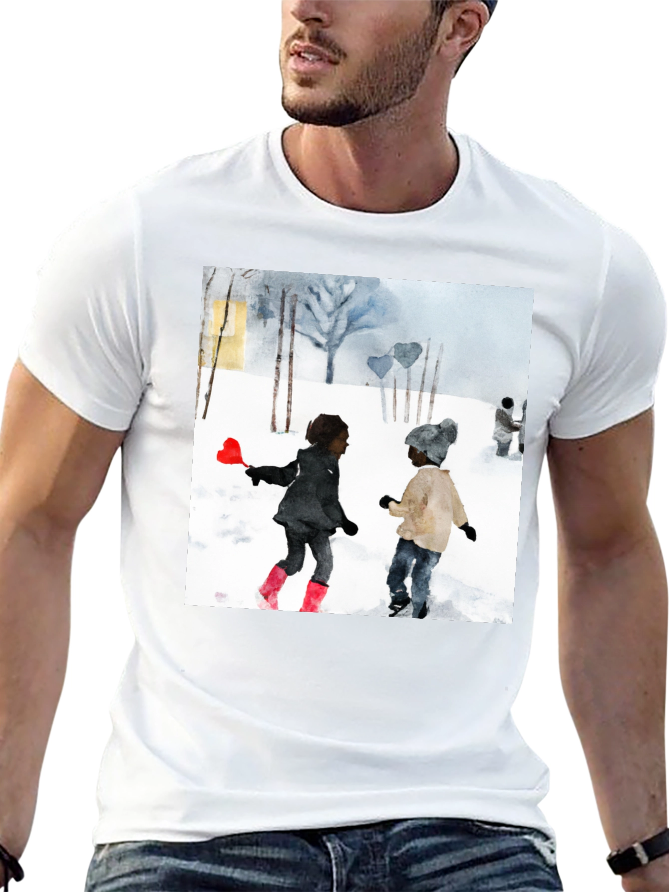 Winter Scene Graphic Tee