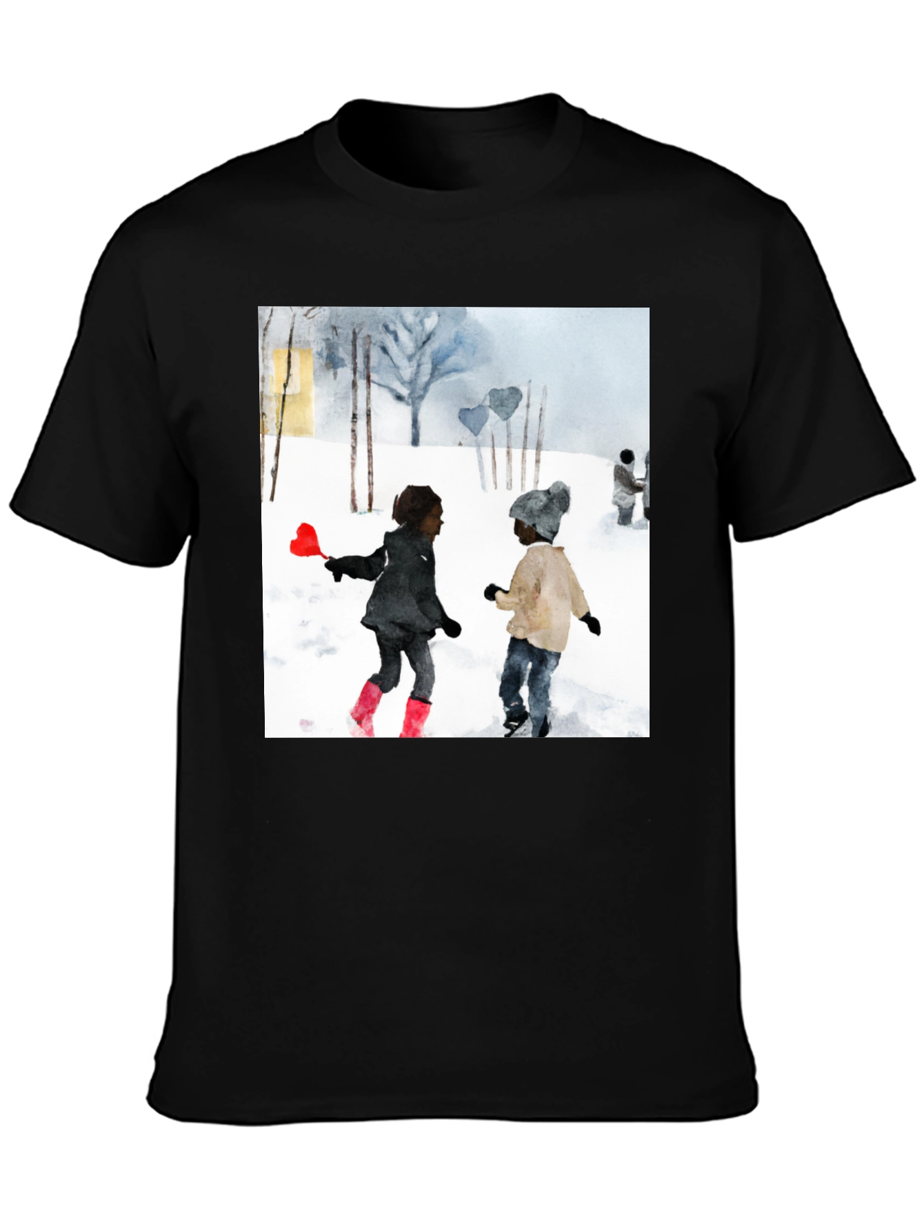 Winter Scene Graphic Tee