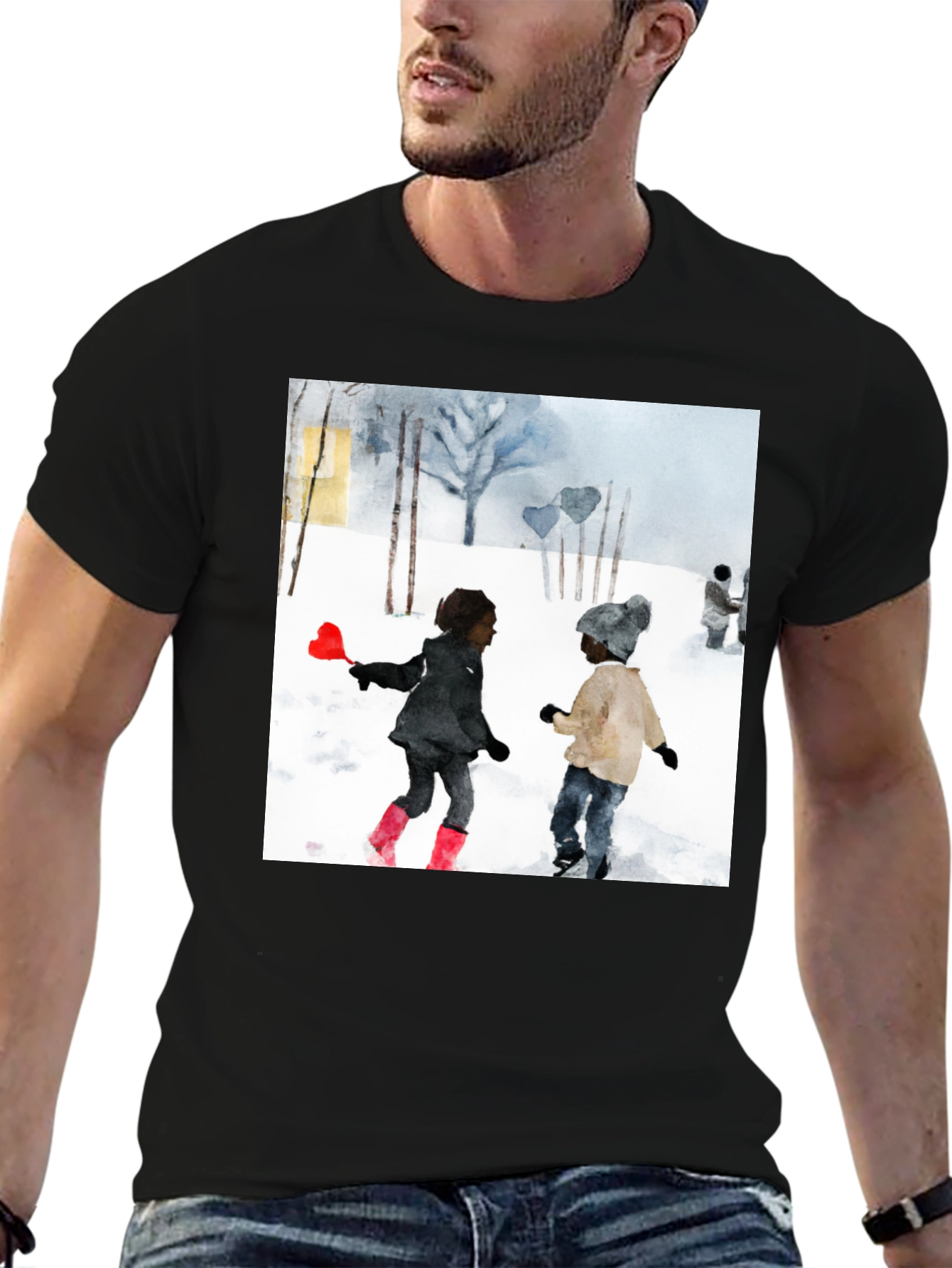 Winter Scene Graphic Tee