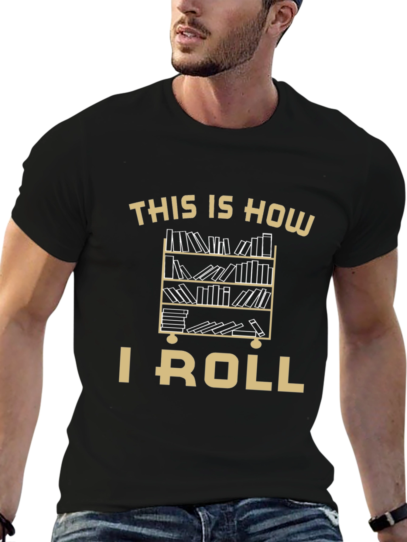 This Is How I Roll Bookcase T-Shirt