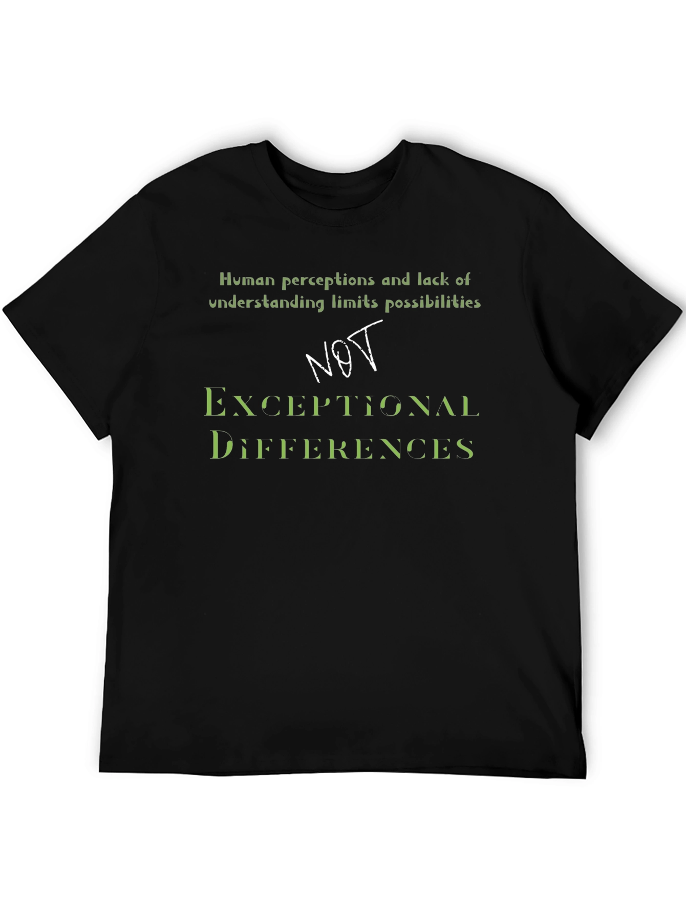 Unique Graphic Tee - Exceptional Differences
