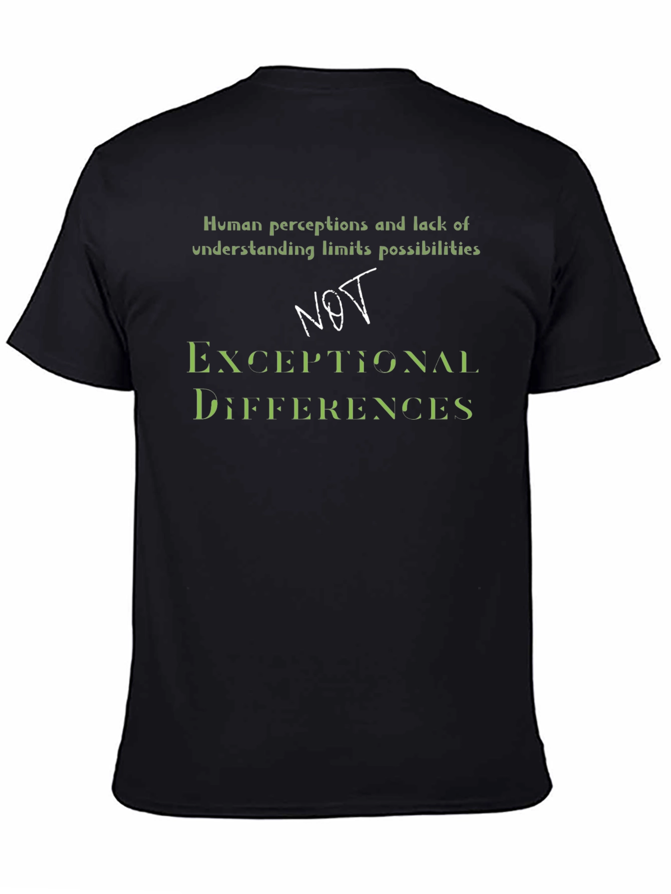Unique Graphic Tee - Exceptional Differences