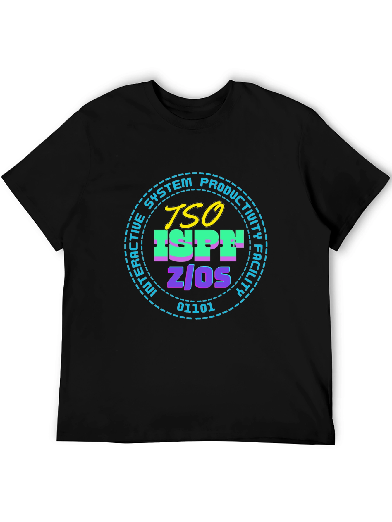 Retro TSO ISPF Z/OS Graphic Tee
