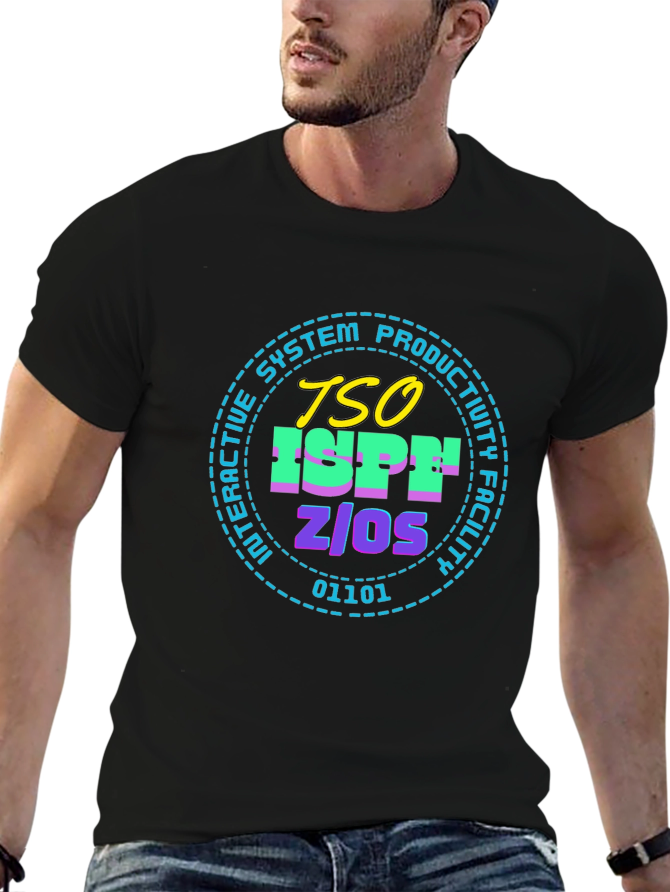 Retro TSO ISPF Z/OS Graphic Tee
