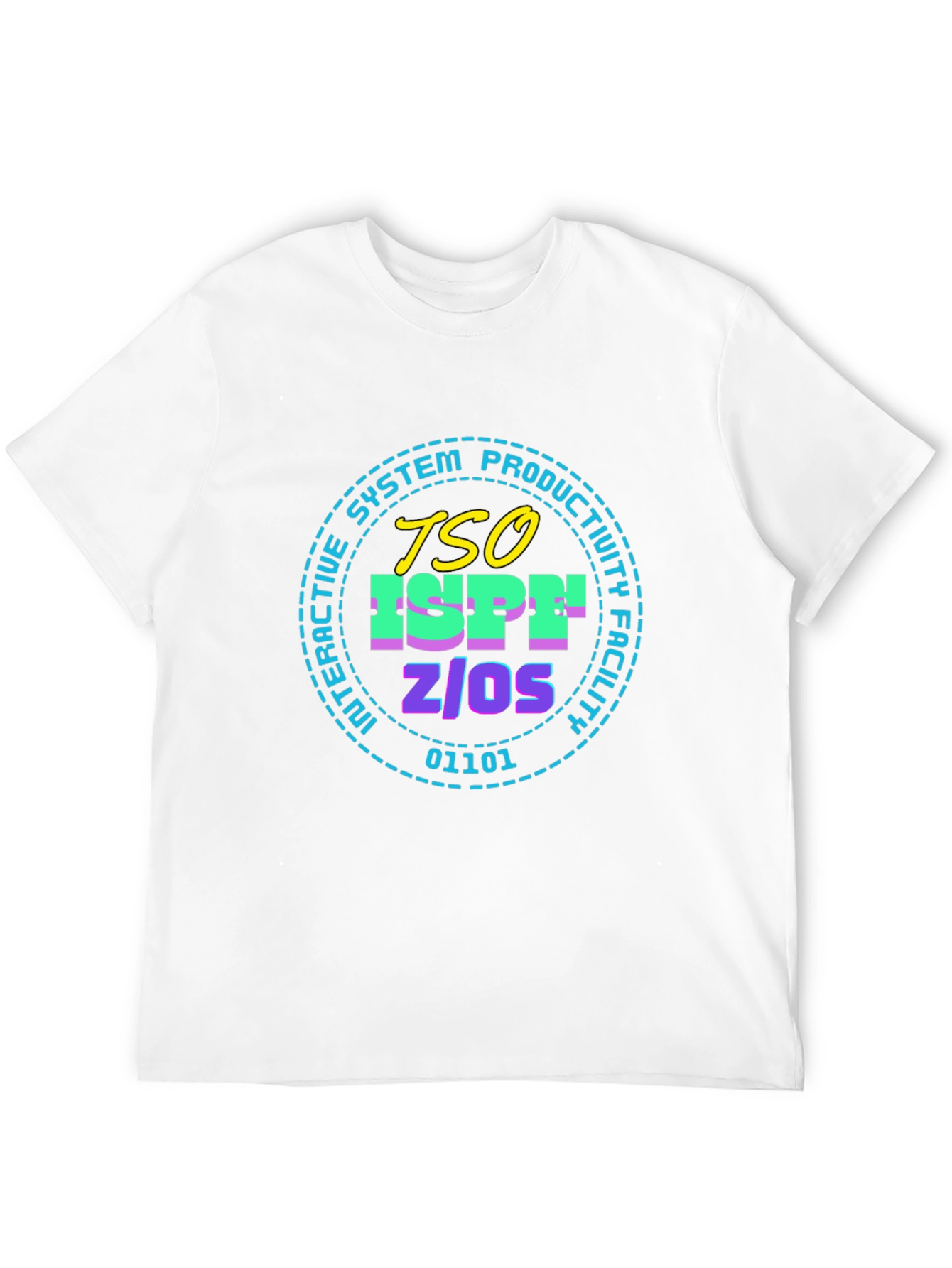 Retro TSO ISPF Z/OS Graphic Tee