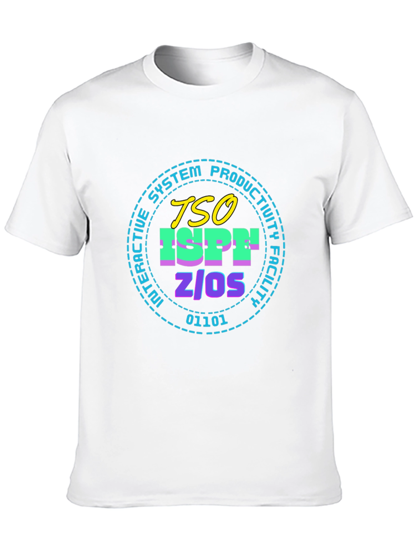 Retro TSO ISPF Z/OS Graphic Tee