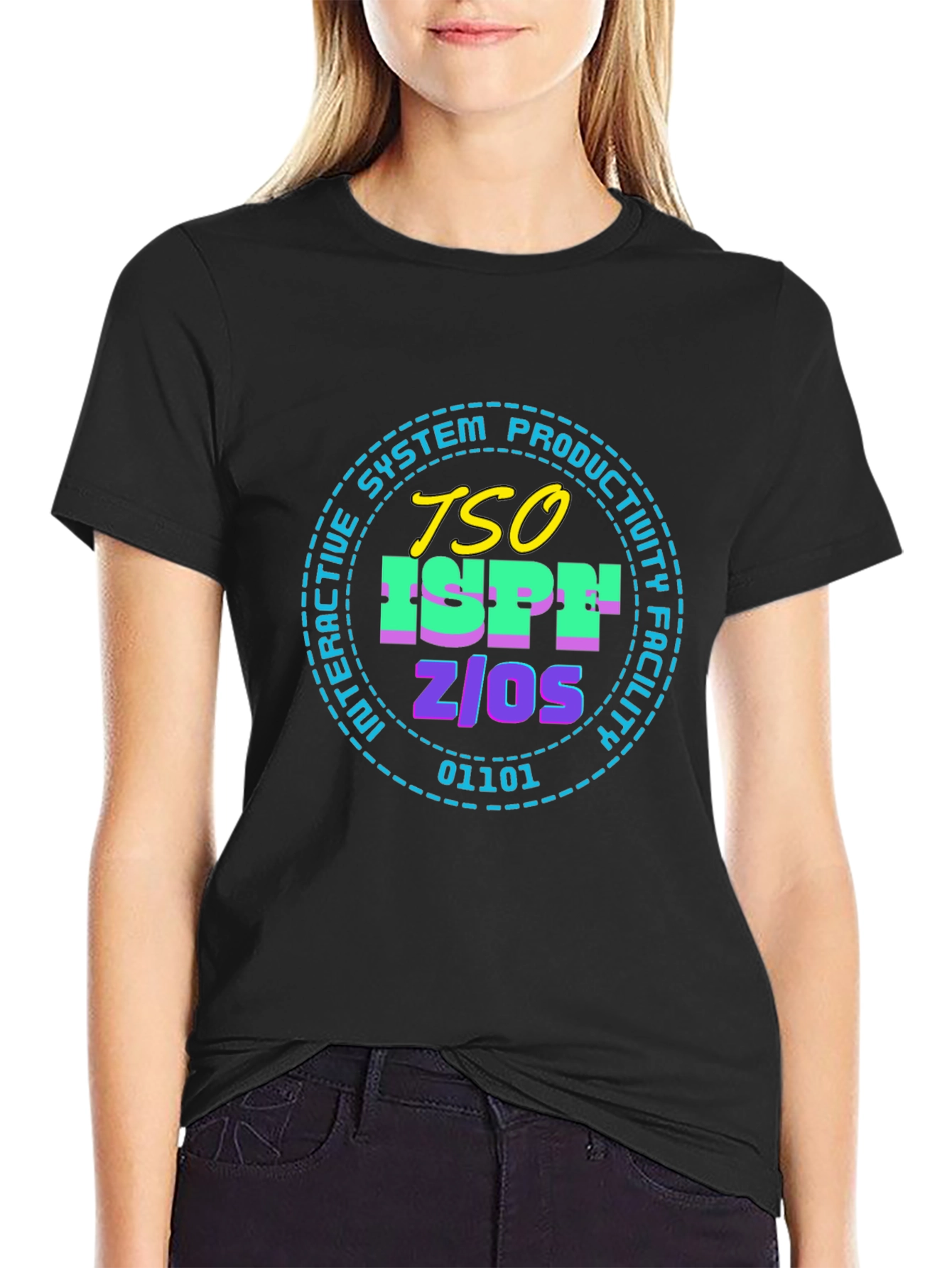 Retro TSO ISPF Z/OS Graphic Tee
