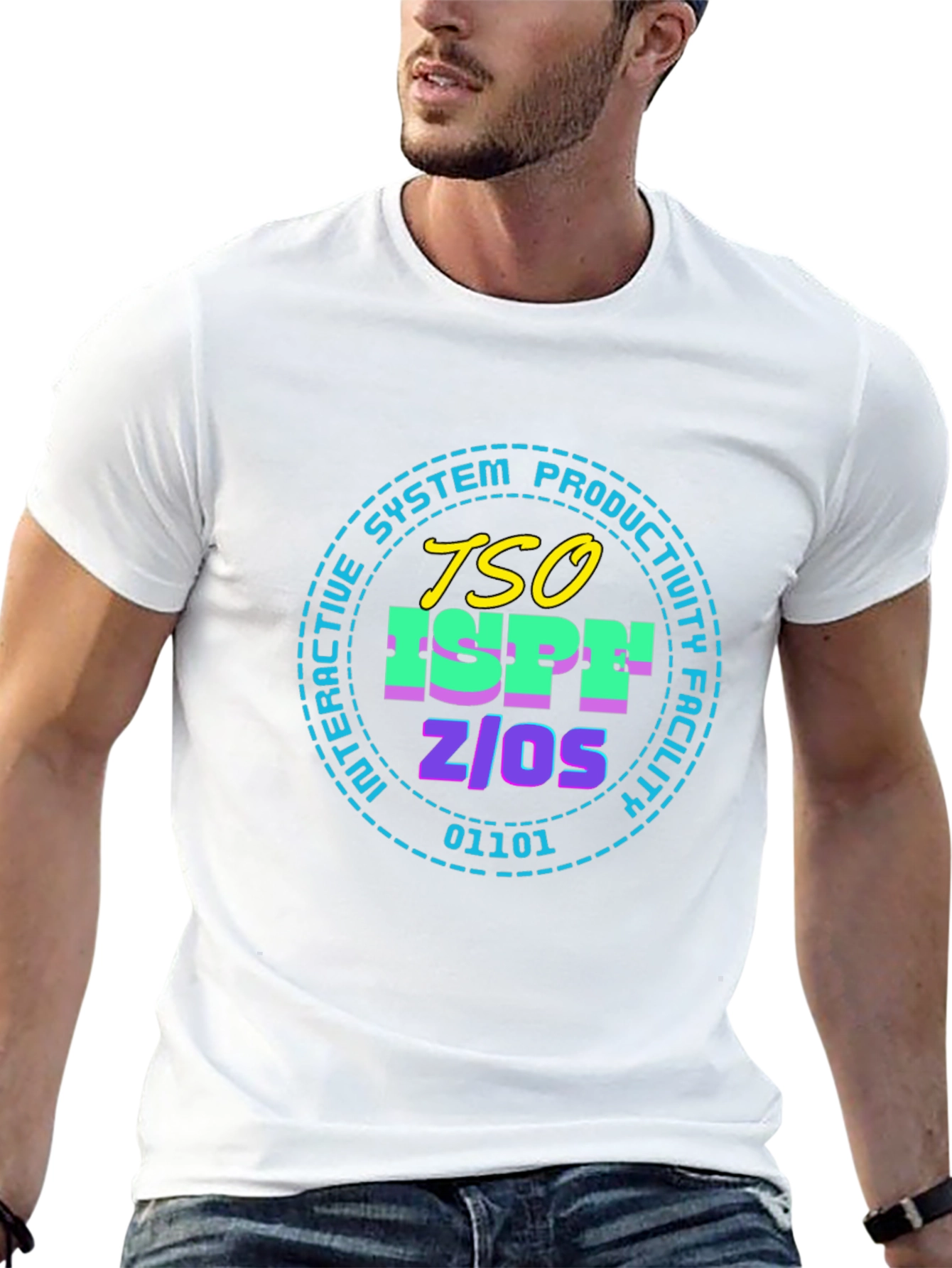 Retro TSO ISPF Z/OS Graphic Tee