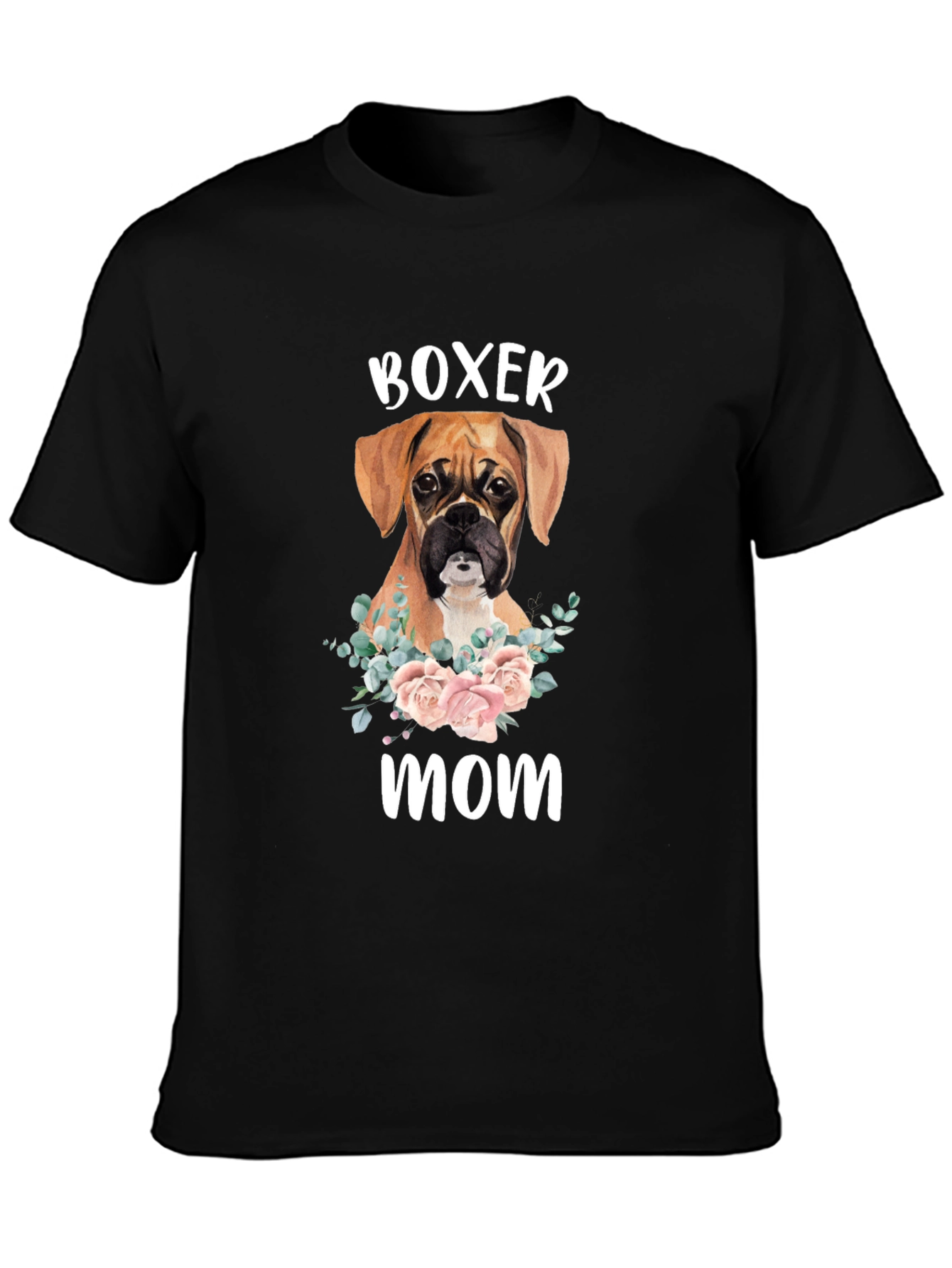 Boxer Mom T-Shirt - Dog Lover Gift