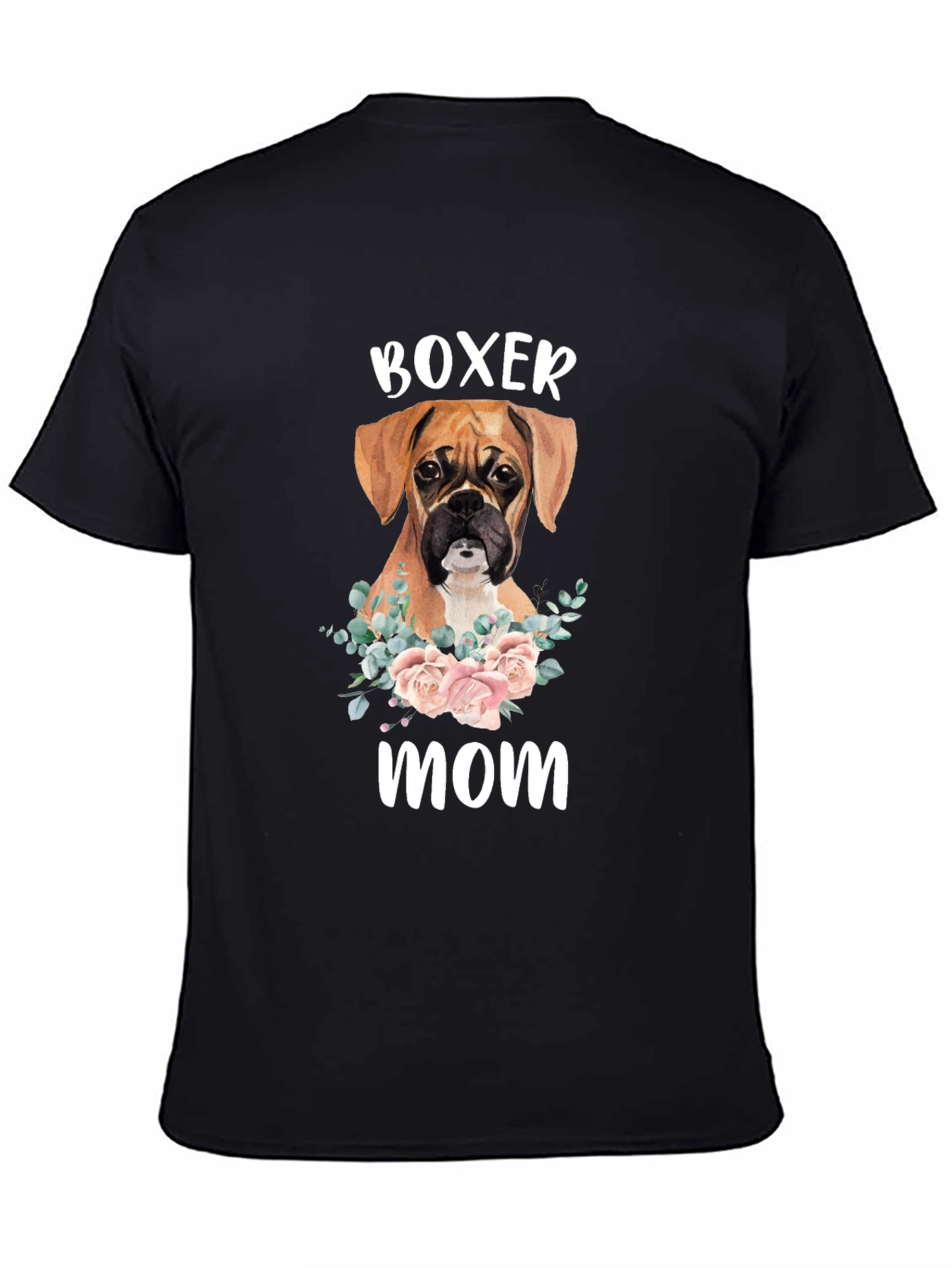 Boxer Mom T-Shirt - Dog Lover Gift