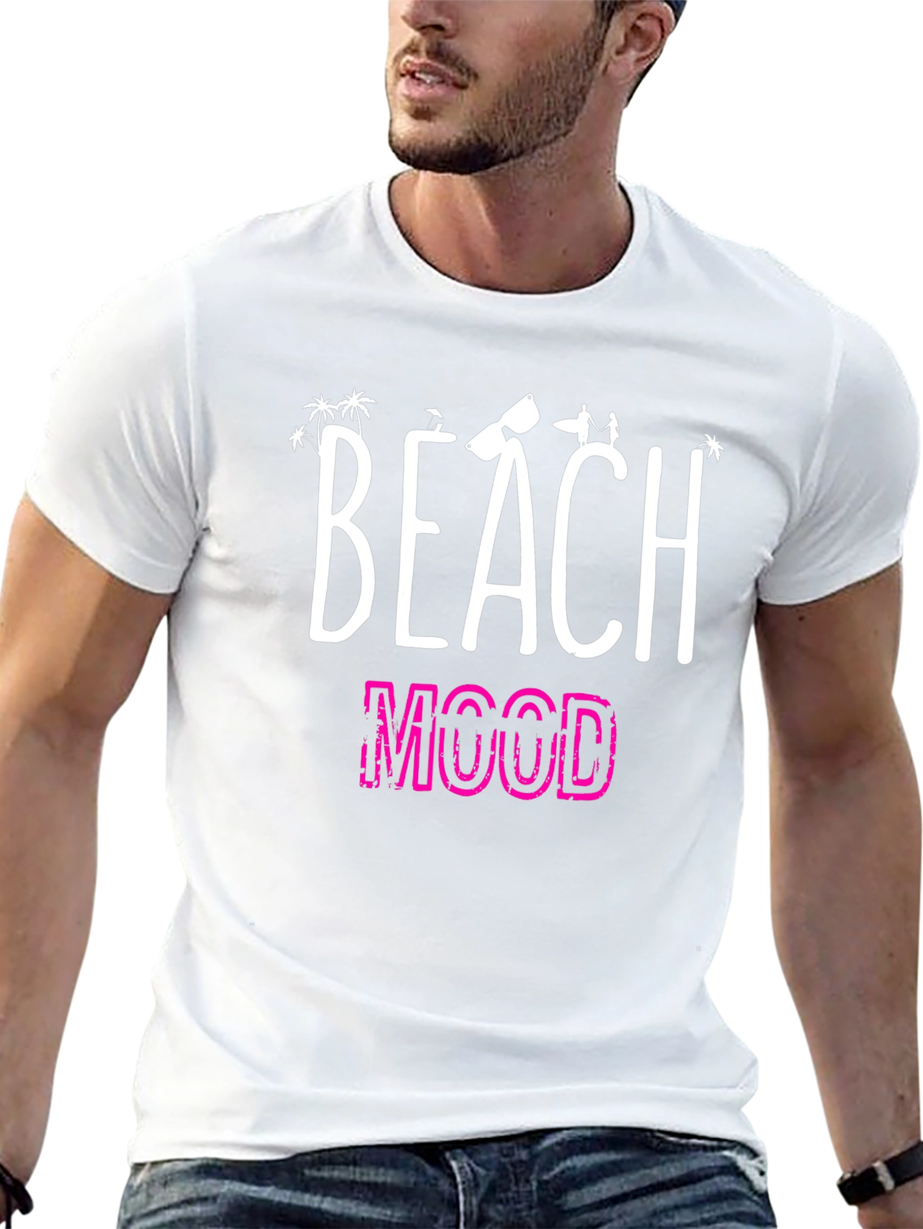 Beach Mood Graphic T-Shirt - Summer Vacation Tee
