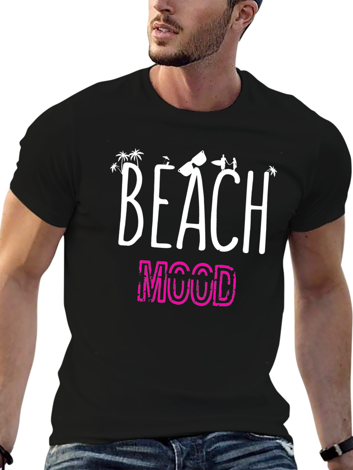 Beach Mood Graphic T-Shirt - Summer Vacation Tee