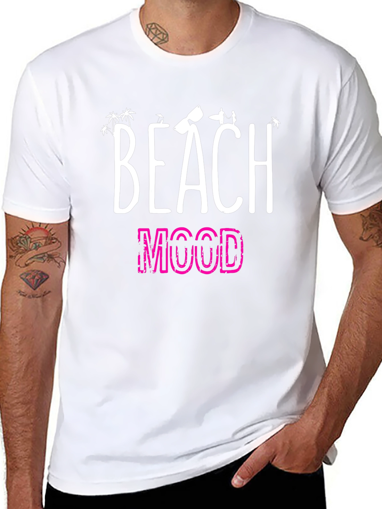 Beach Mood Graphic T-Shirt - Summer Vacation Tee
