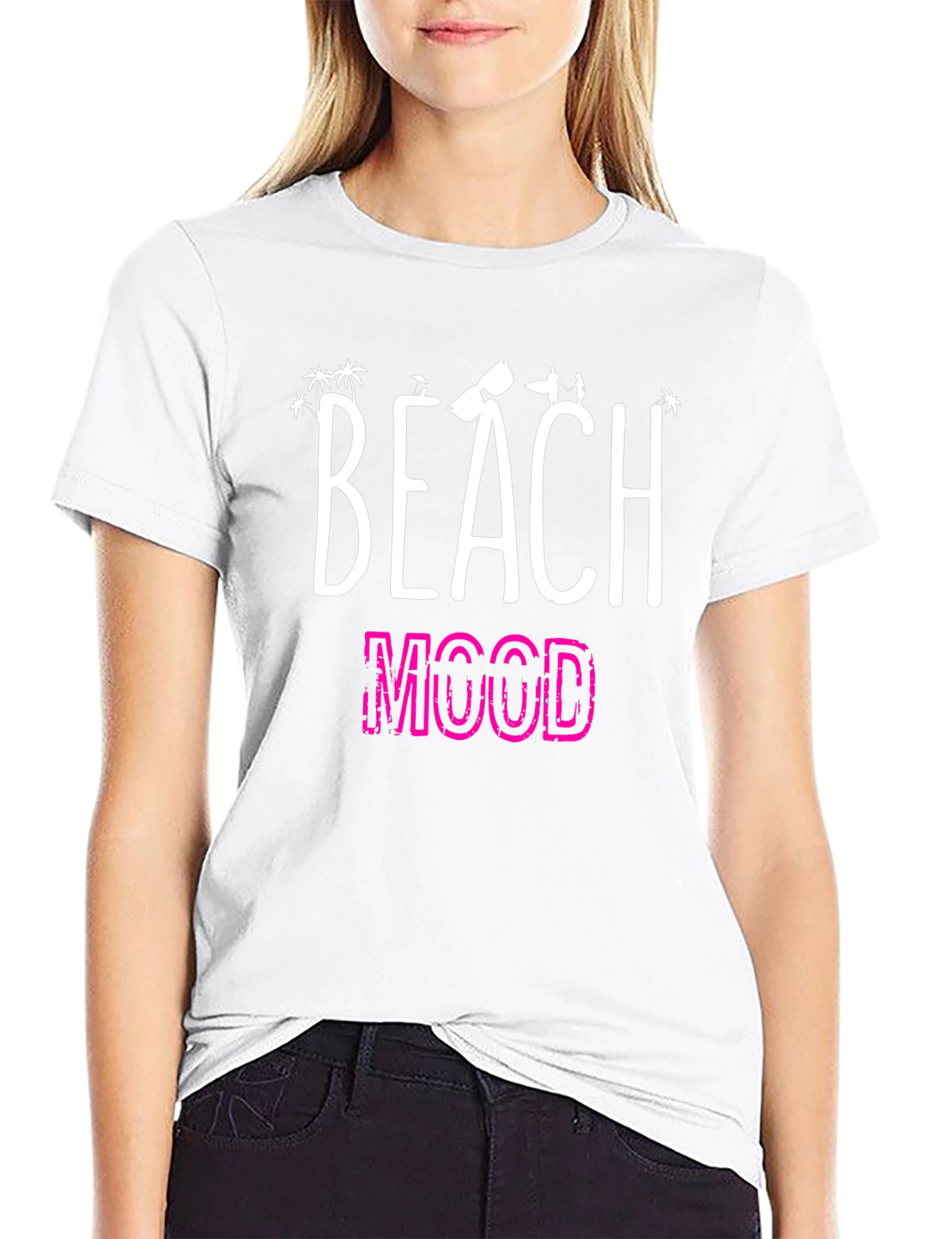 Beach Mood Graphic T-Shirt - Summer Vacation Tee