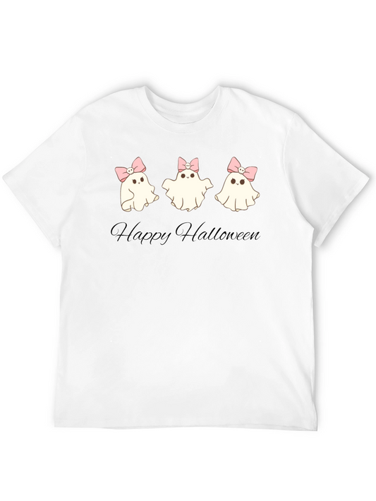 Cute Halloween Ghost T-Shirt - Spooky Season Apparel
