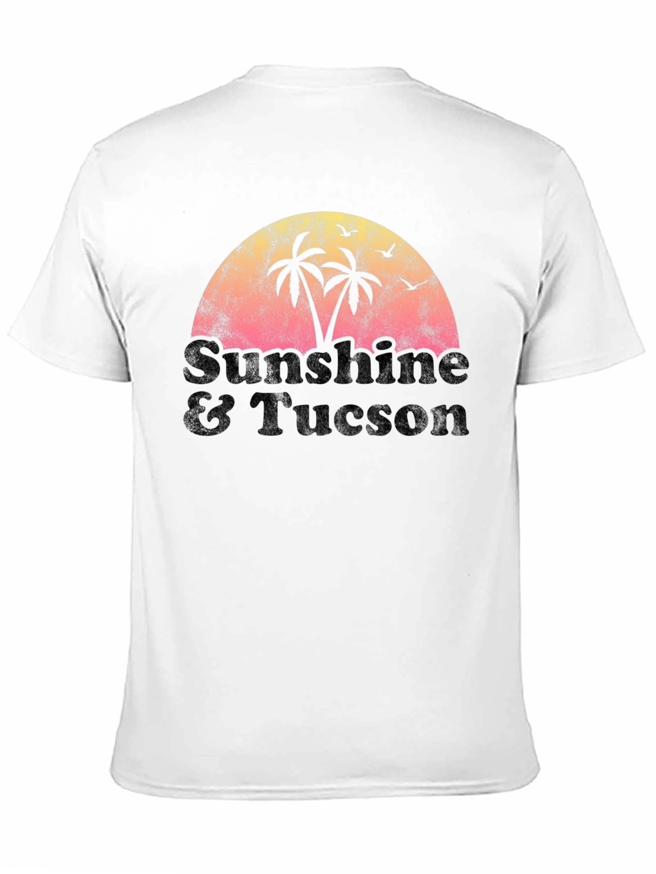 Sunshine & Tucson Retro Palm Tree T-Shirt