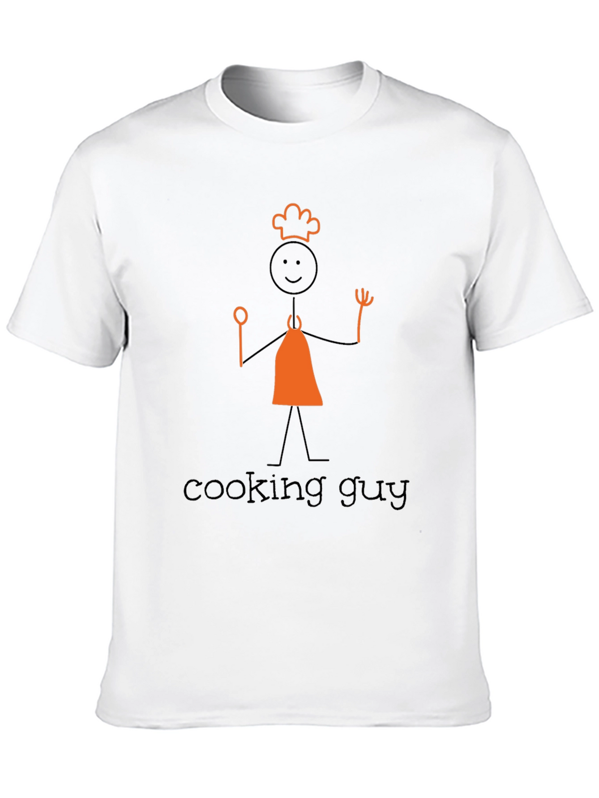 Cooking Guy Graphic Tee - Black