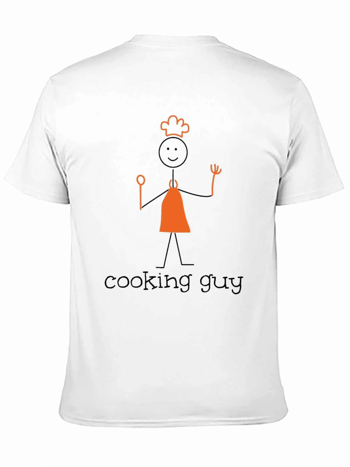Cooking Guy Graphic Tee - Black