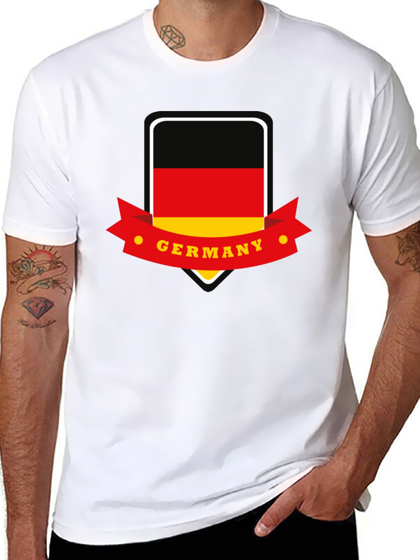 Germany Flag T-Shirt: Patriotic Style