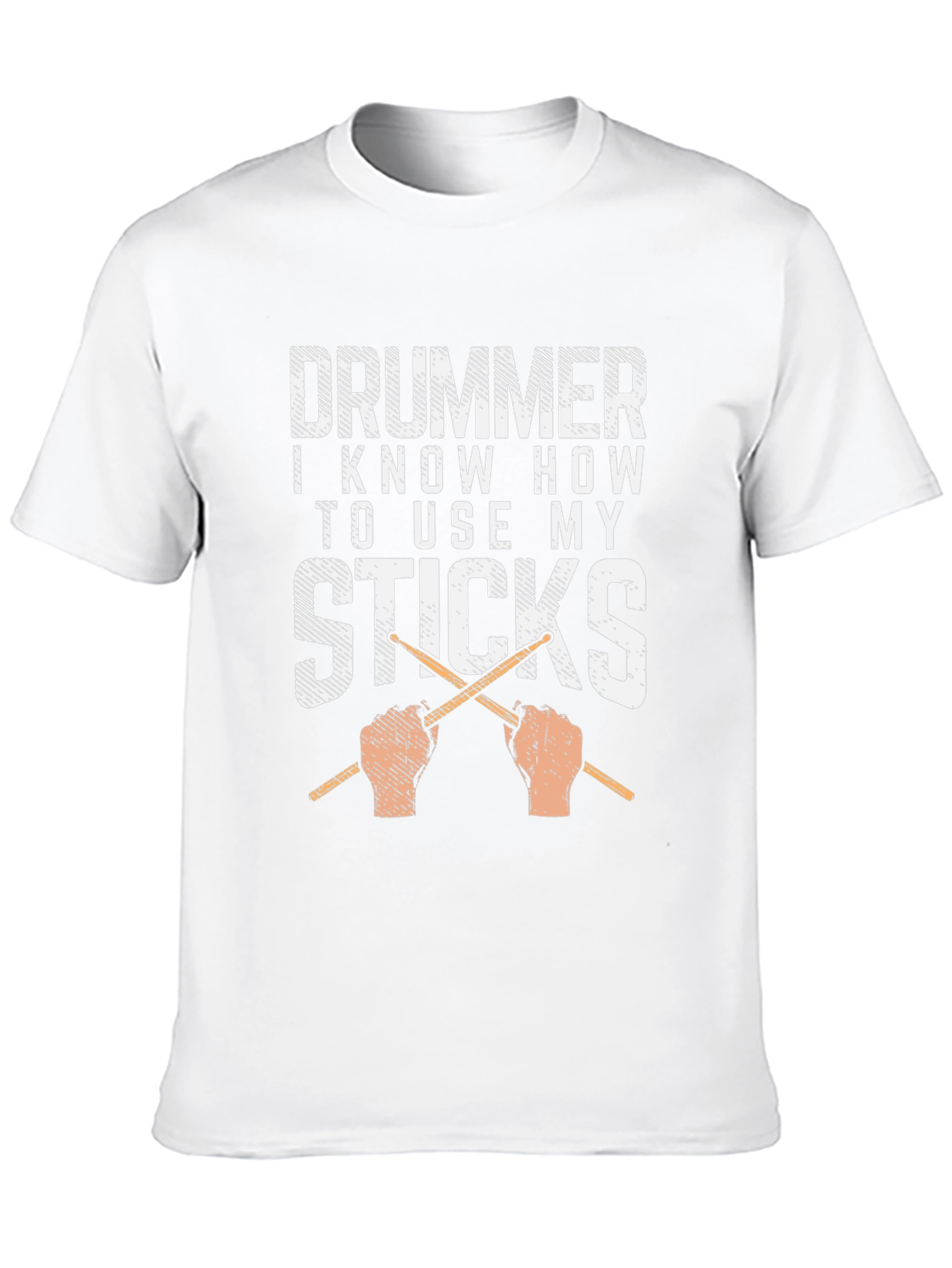 Drummer Sticks T-Shirt - Music Lover Tee