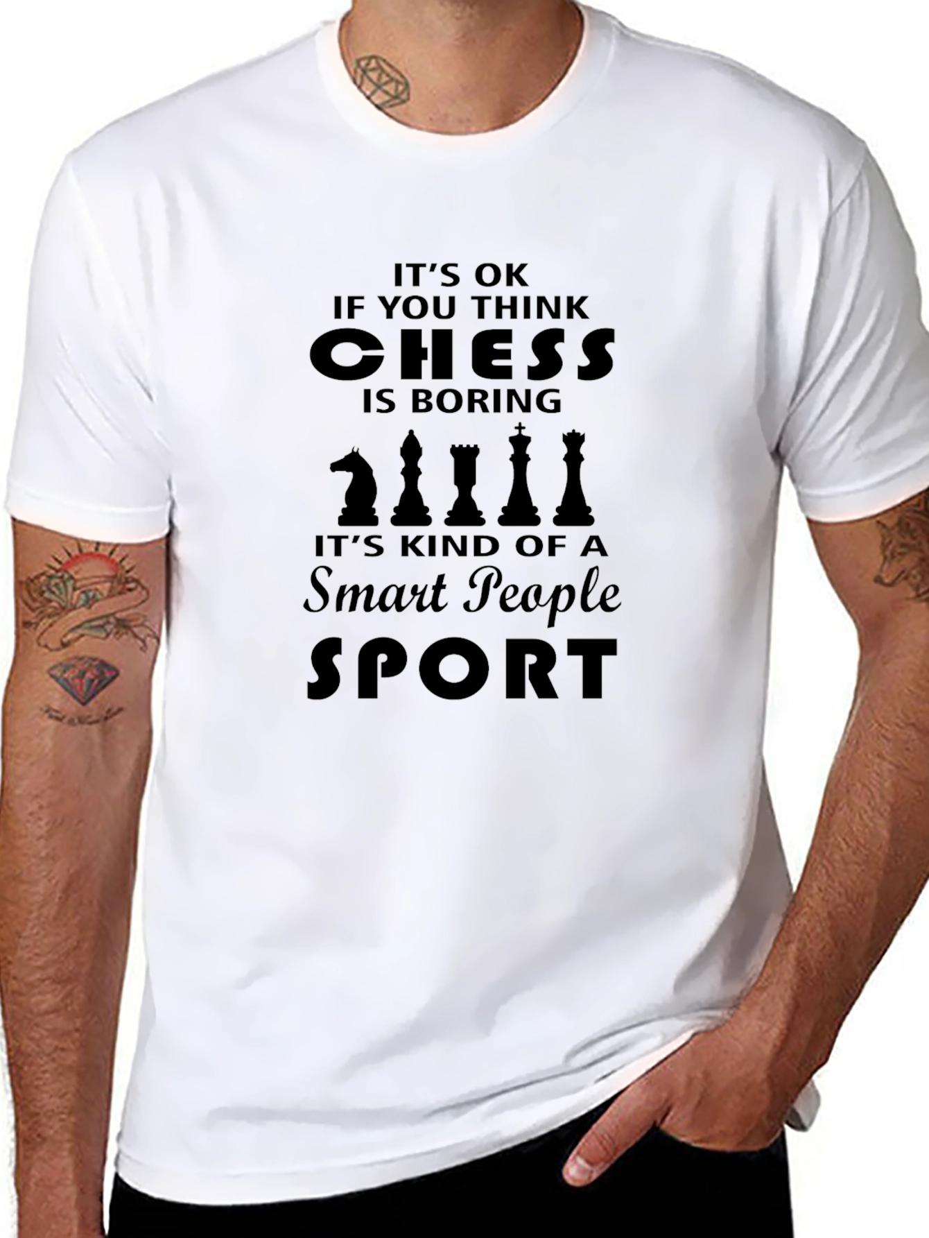 Chess Smart People Sport T-Shirt