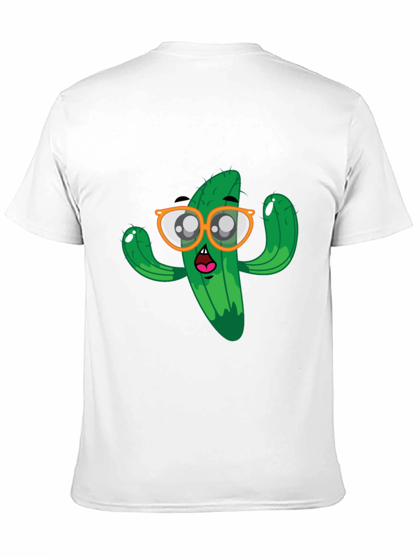 Funny Cactus Graphic Tee - Unisex Black T-Shirt
