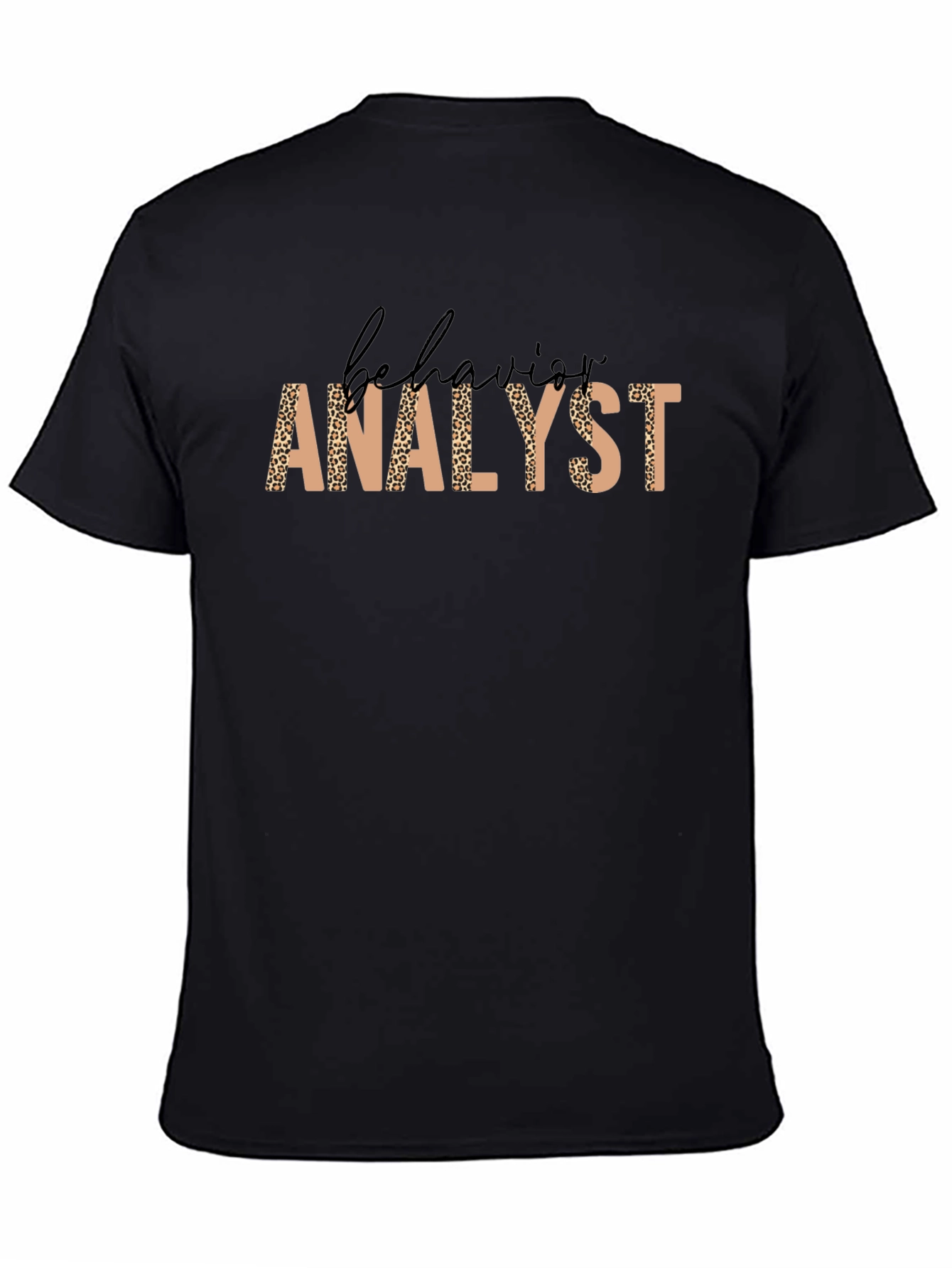 Behavior Analyst Leopard Print Graphic Tee