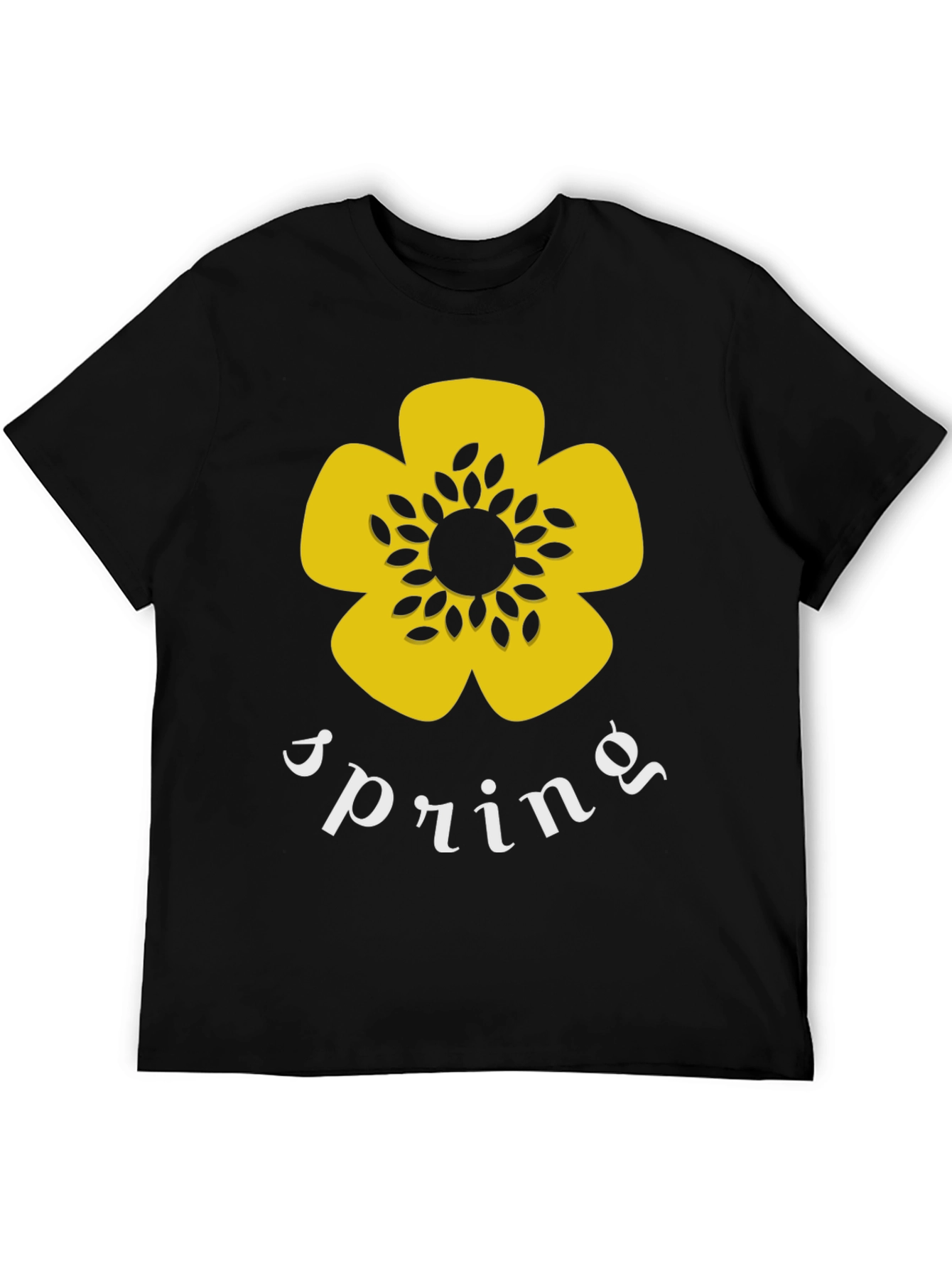 Spring Flower Graphic T-Shirt - Stylish Cotton Tee