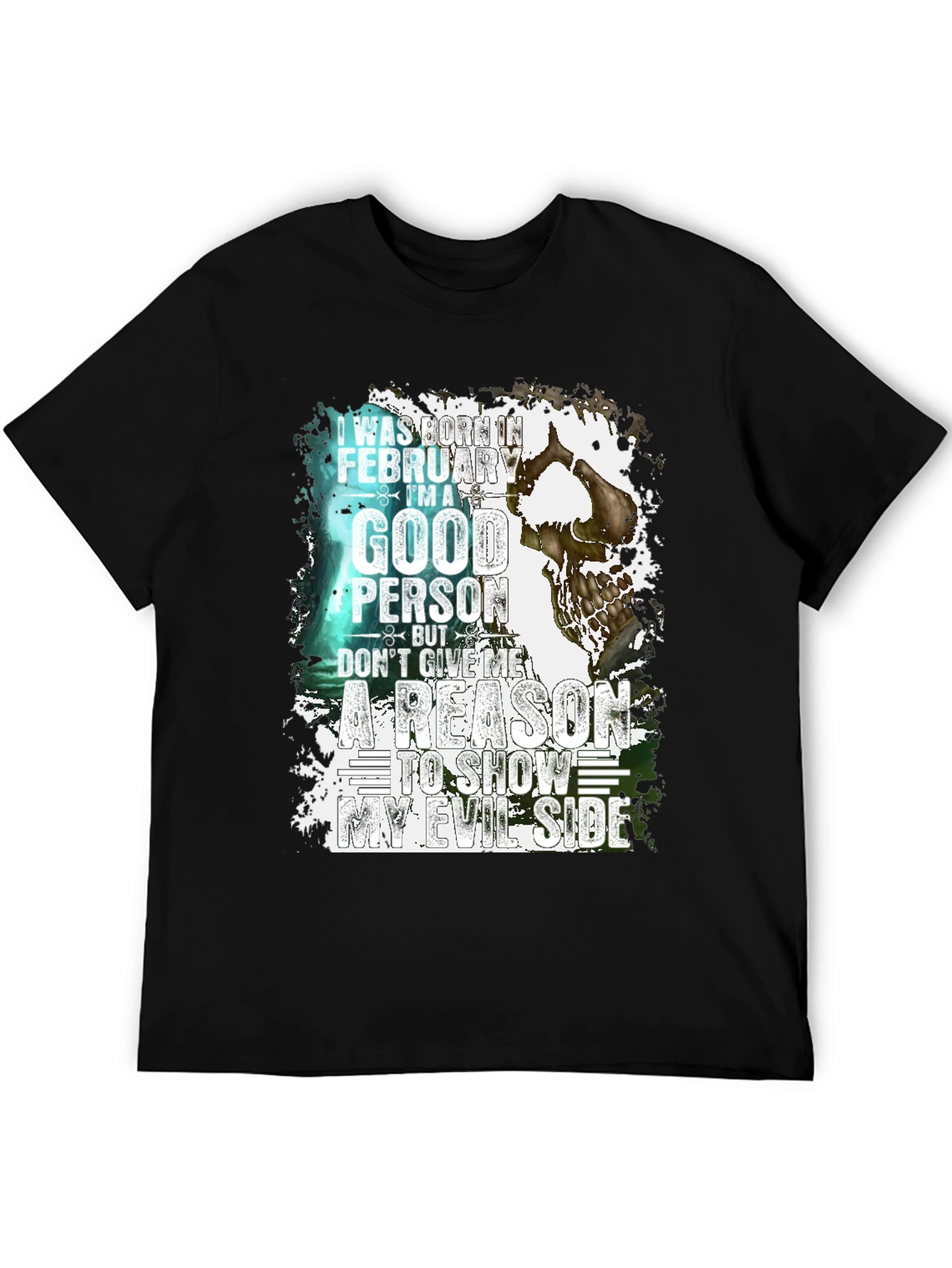 February Good Person Evil Side T-Shirt