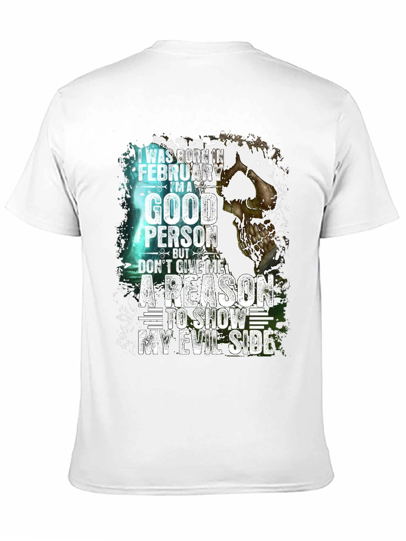 February Good Person Evil Side T-Shirt