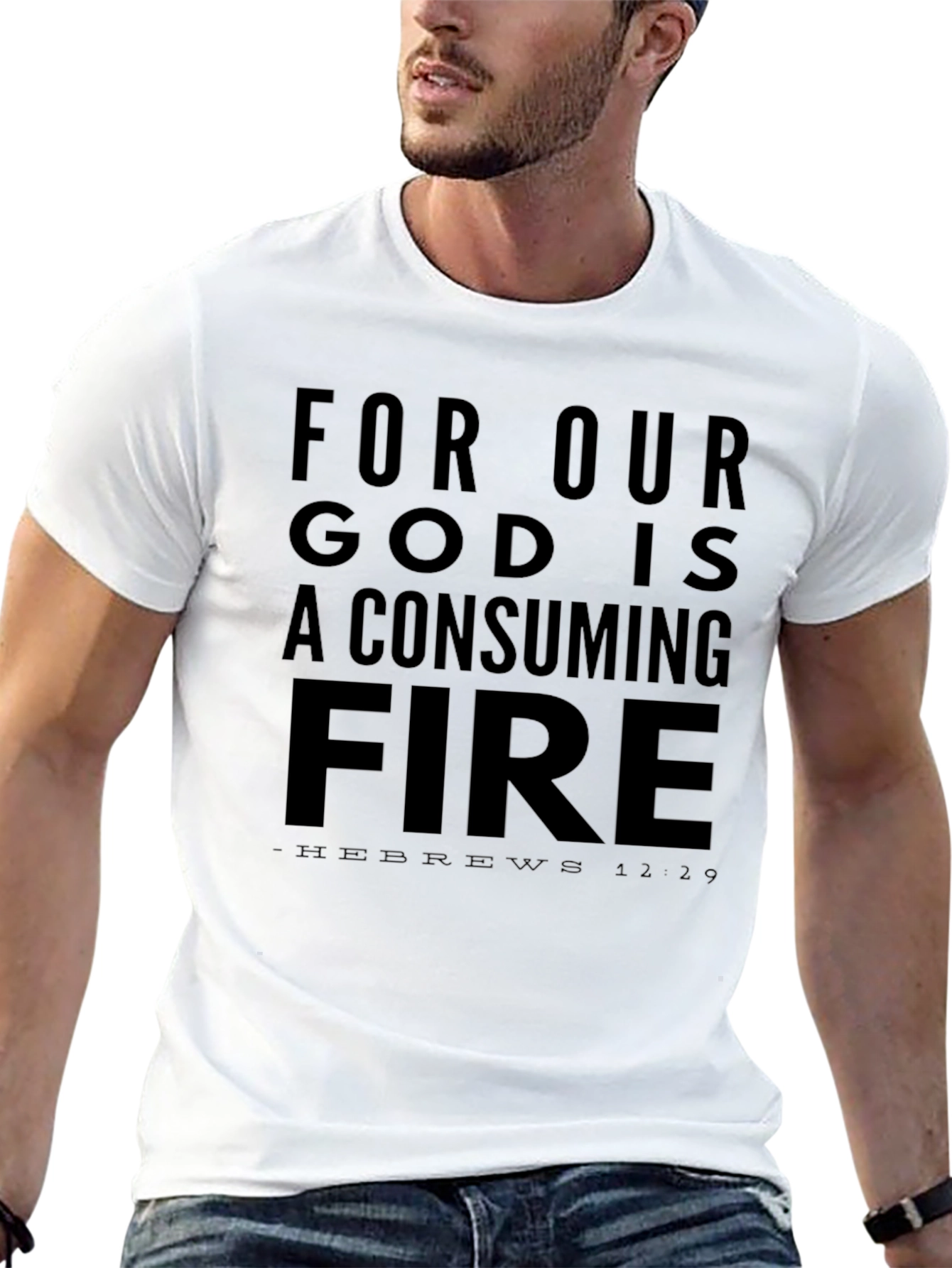 Consuming Fire Religious Graphic T-Shirt
